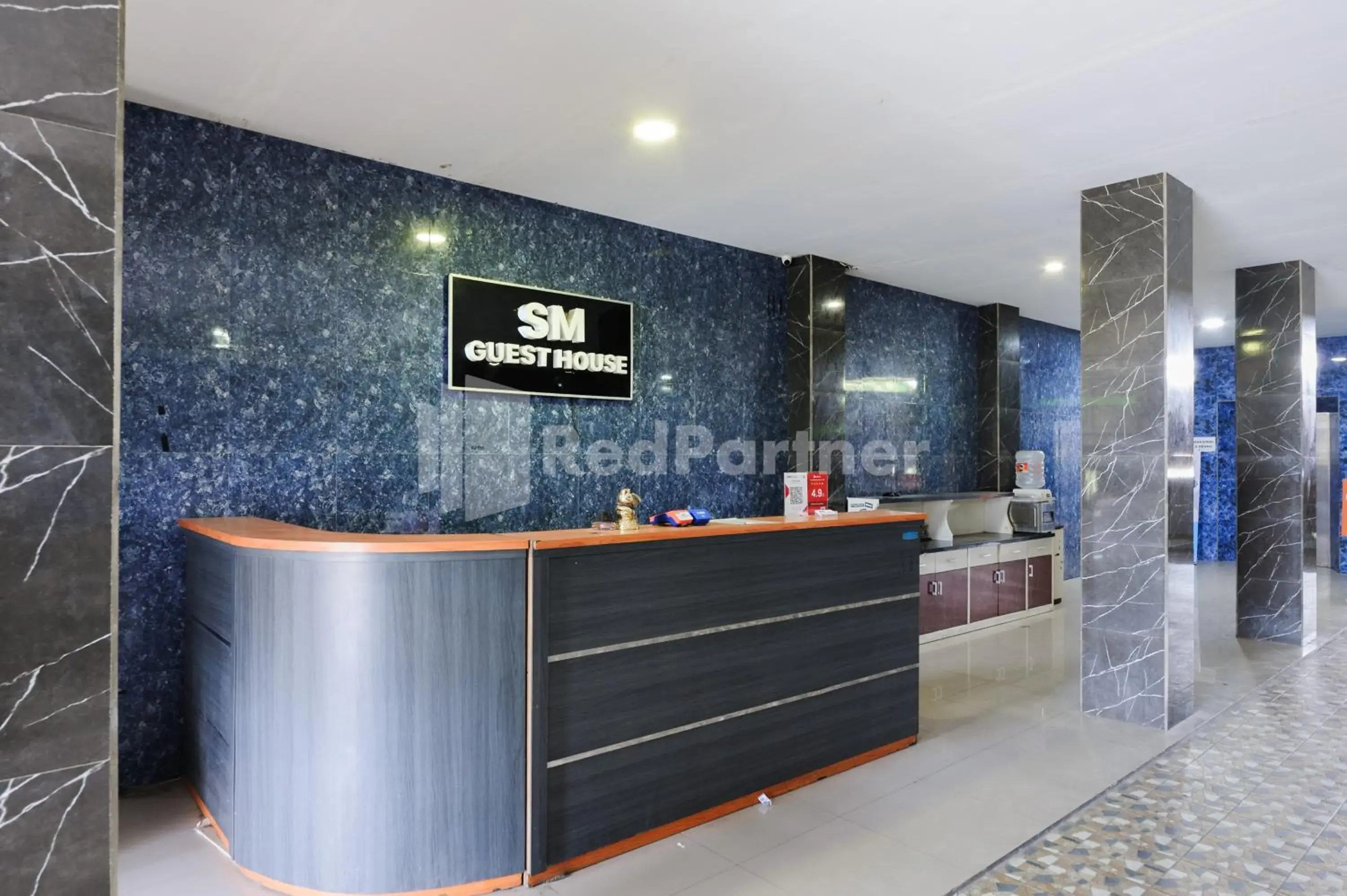 Lobby or reception in SM Guest House Malang Lobby or reception in SM Guest House Malang