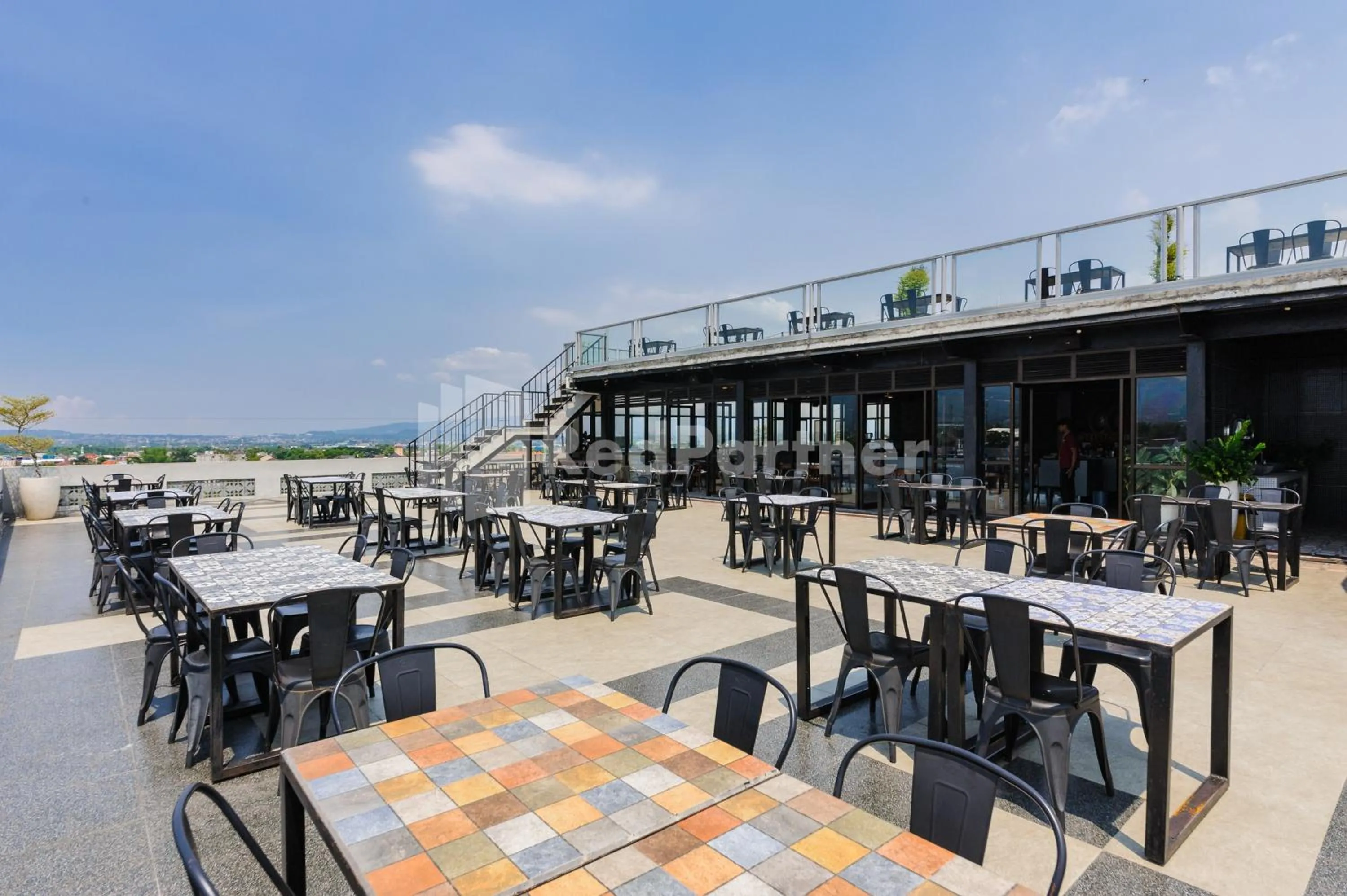 Seating area in SM Guest House Malang
