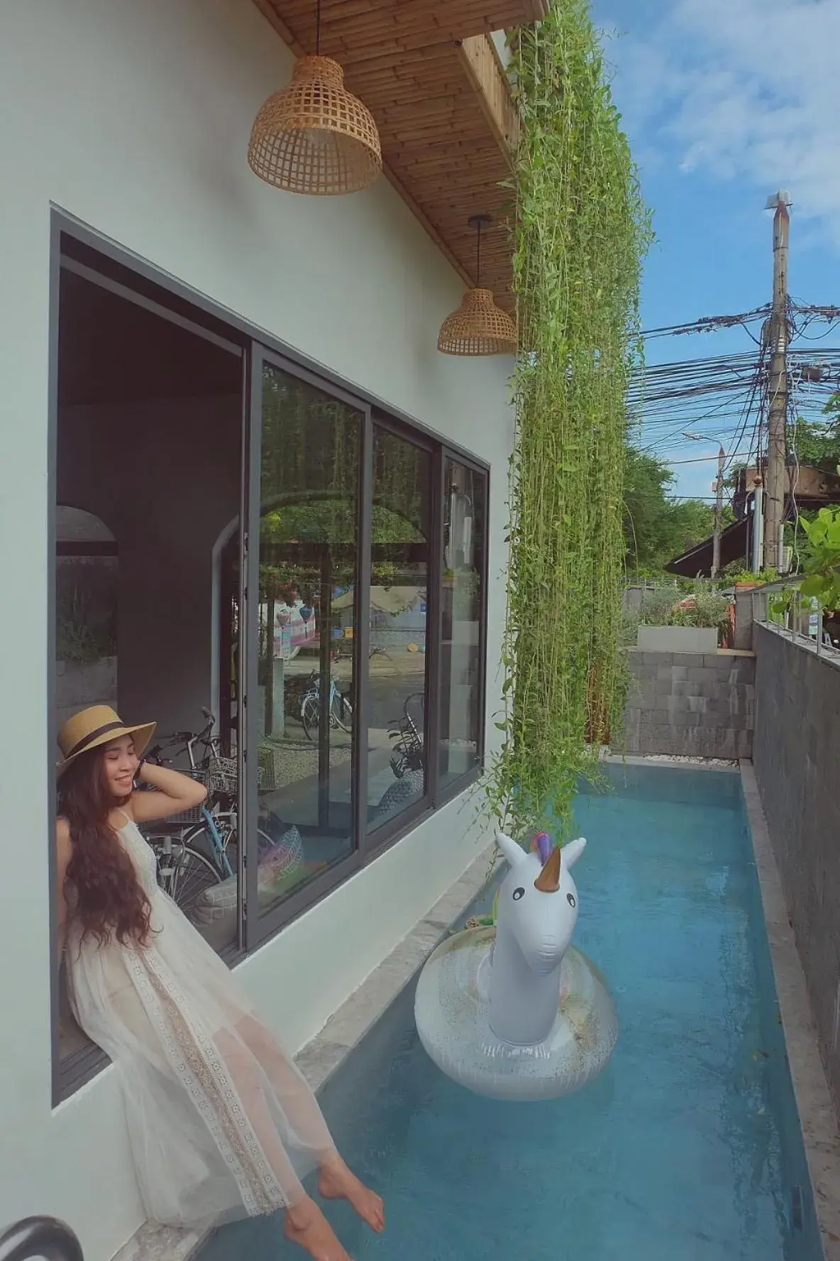 Swimming pool in The 1993 Homestay Swimming pool in The 1993 Homestay