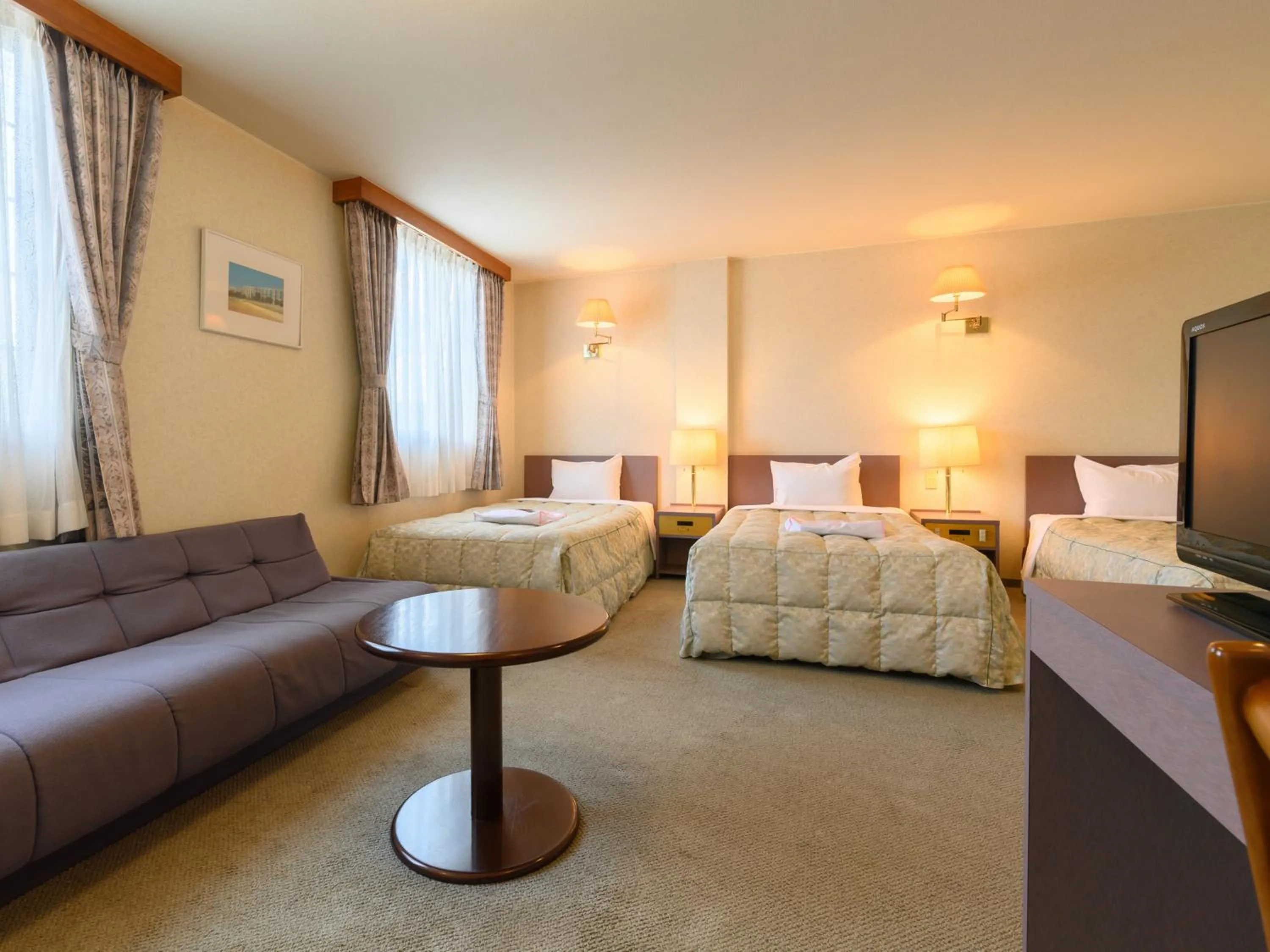 Photo of the whole room, Bed in Tabist Station Hotel Isobe Ise-Shima