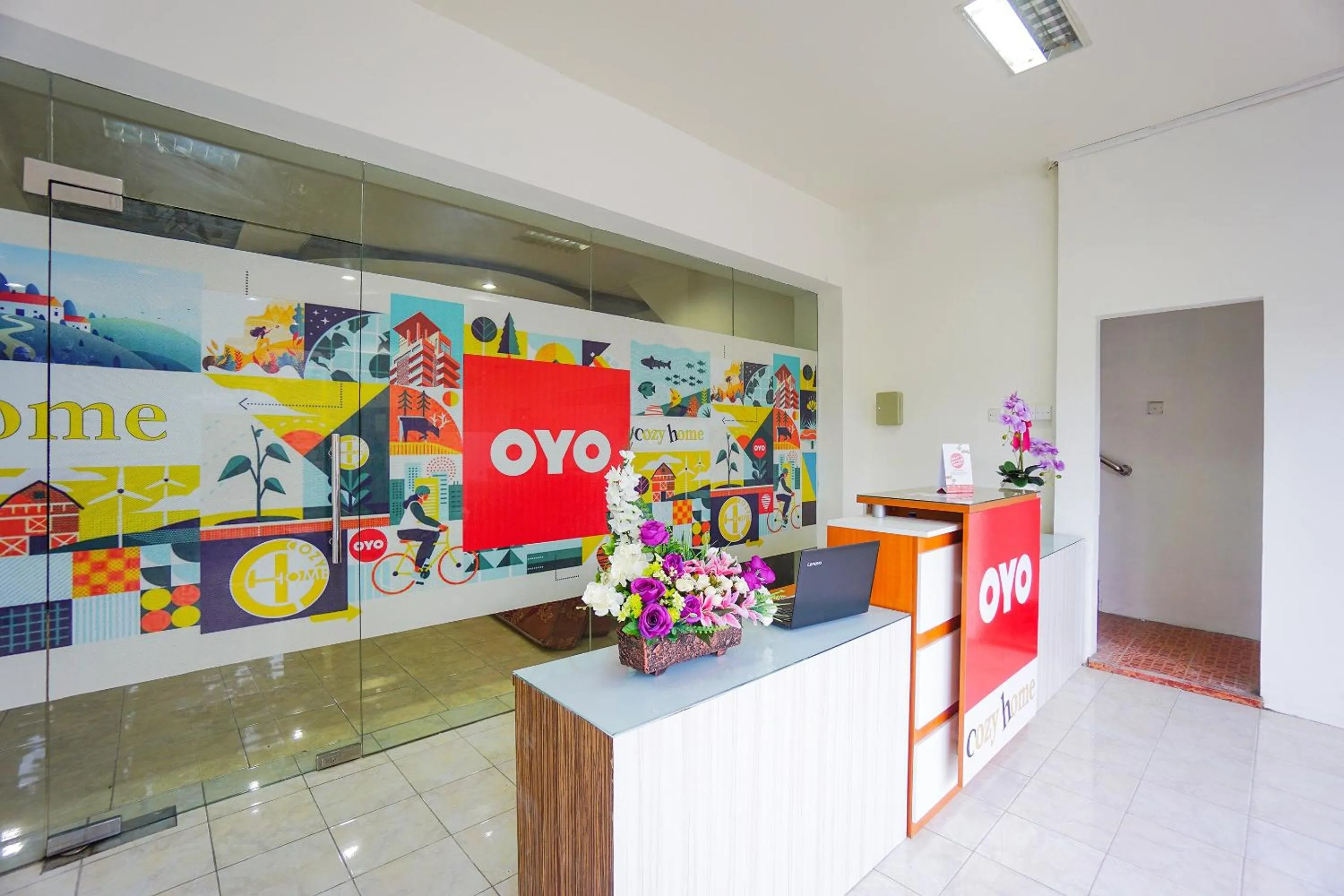 Lobby or reception in Super OYO 1838 COZY Home