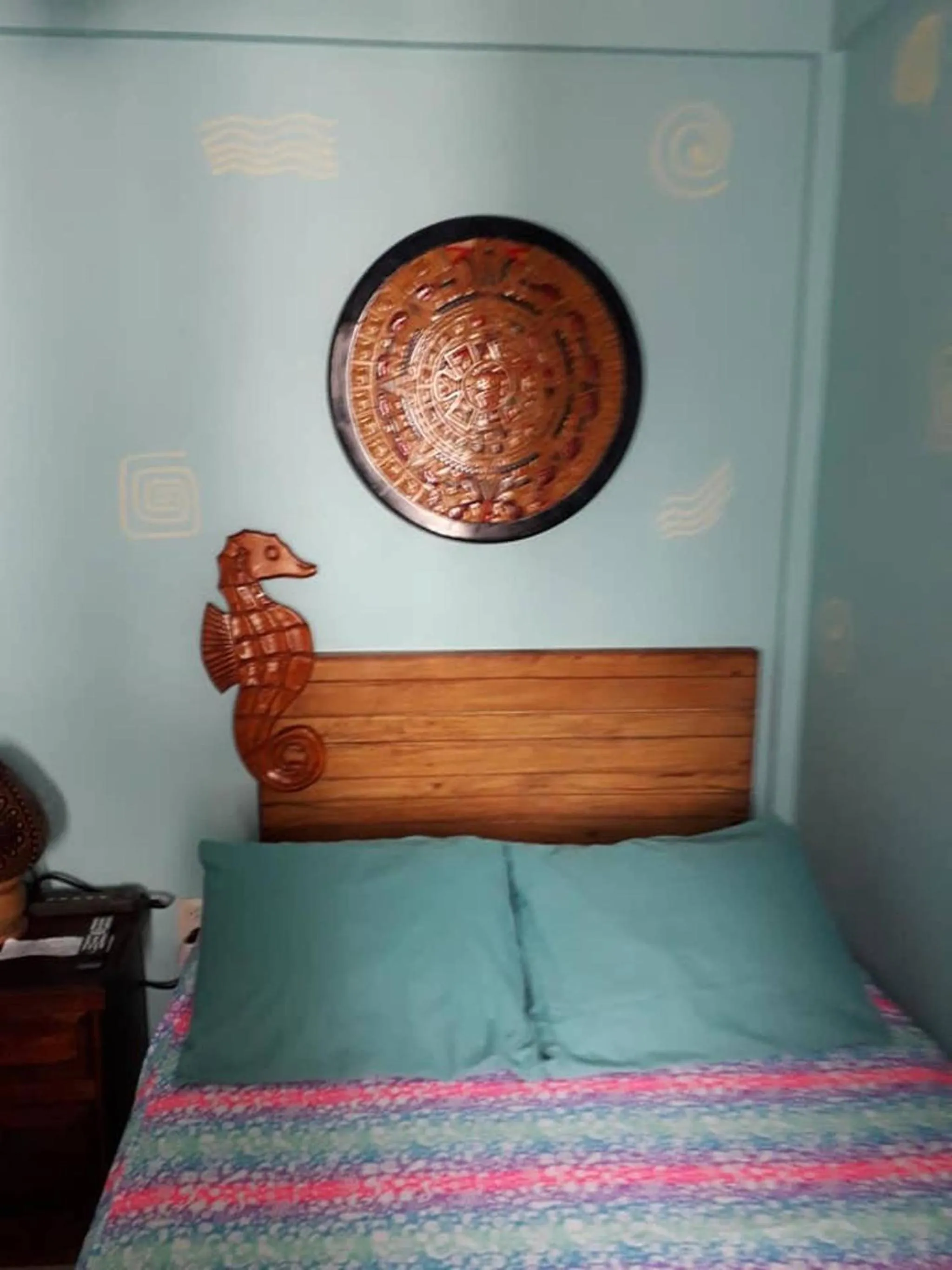 Bed in Cancun Guest House 5