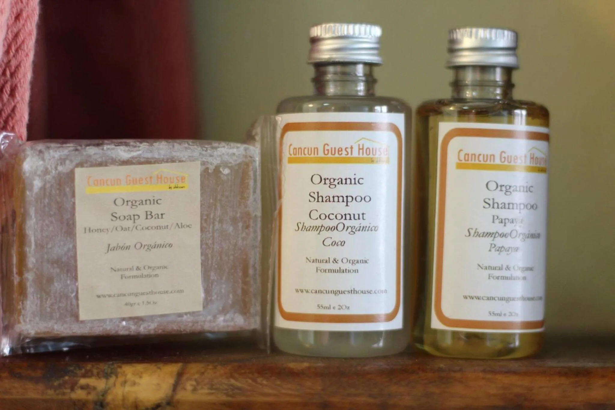 Toilet in Cancun Guest House 4 Terrace Tub