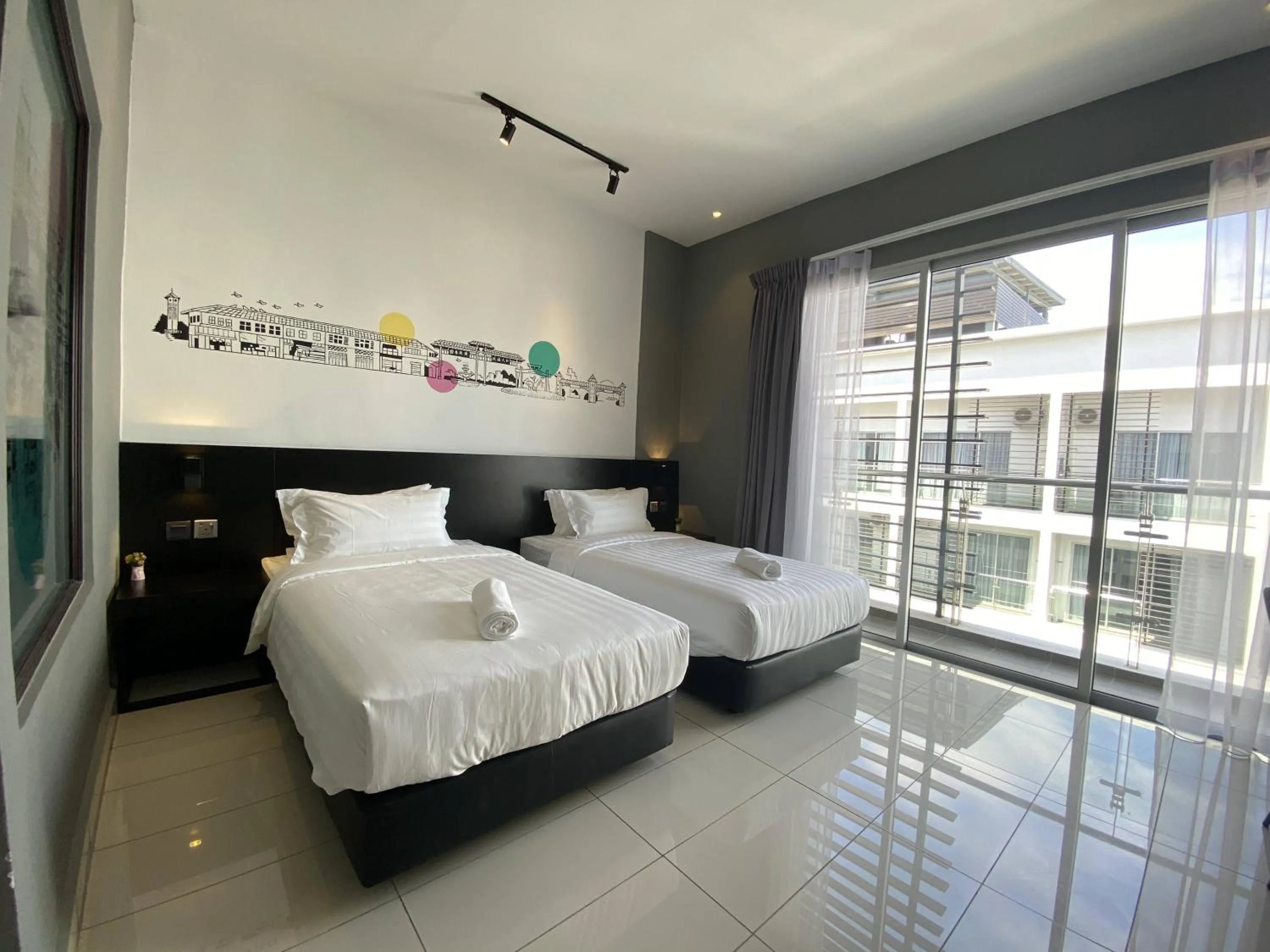 Bedroom, Bed in Homesuite' Home at Aeropod SOVO