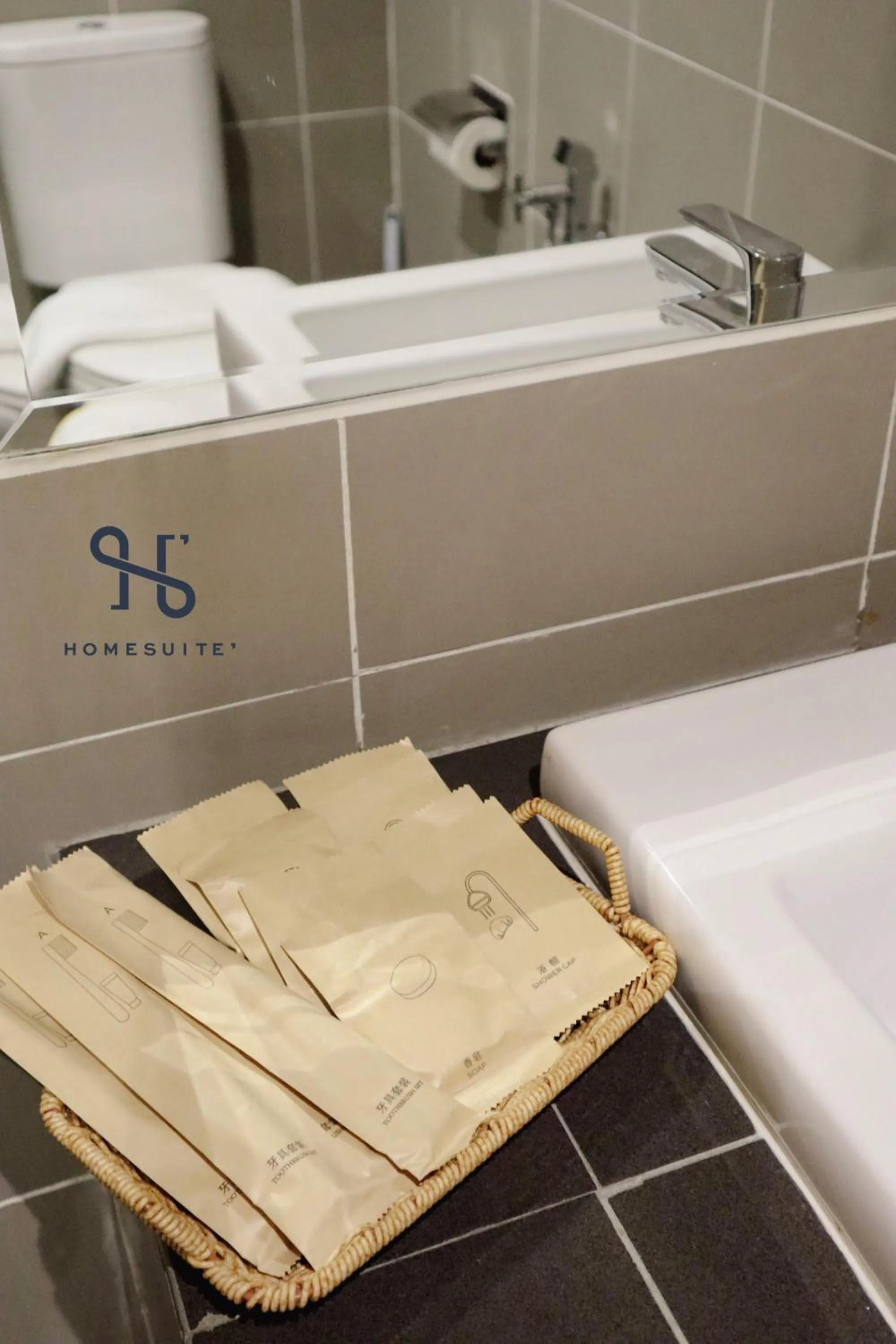 Bathroom in Homesuite' Home at Aeropod SOVO