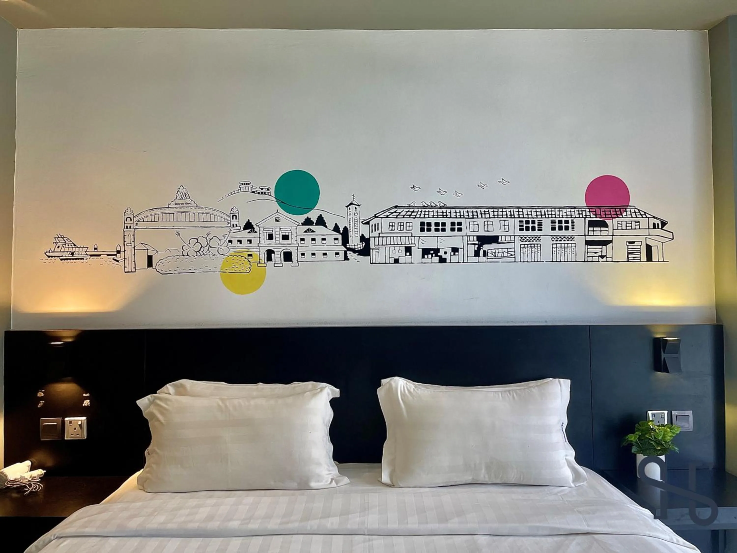 Bed in Homesuite' Home at Aeropod SOVO