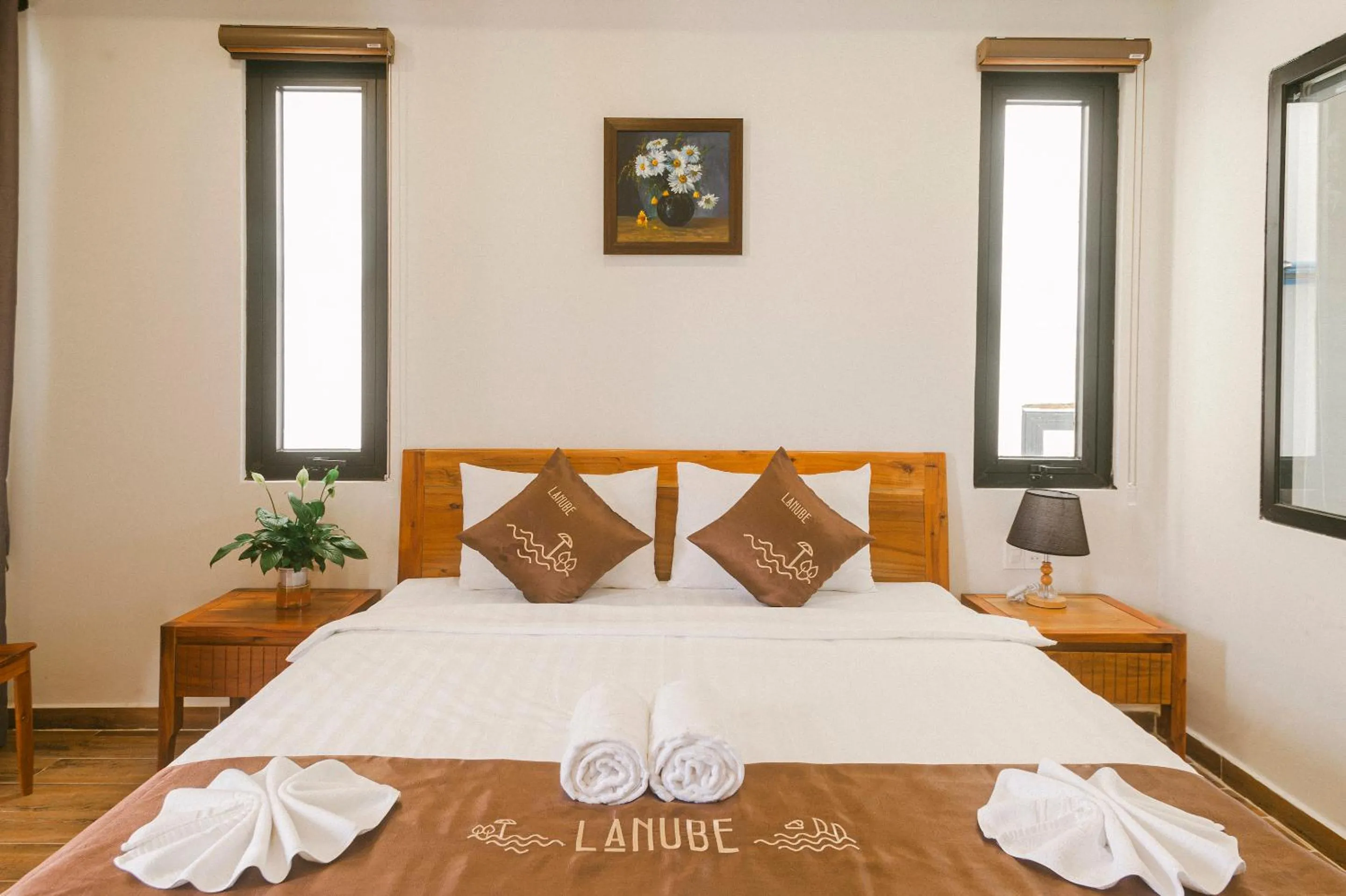 Bed in La Nube Residence