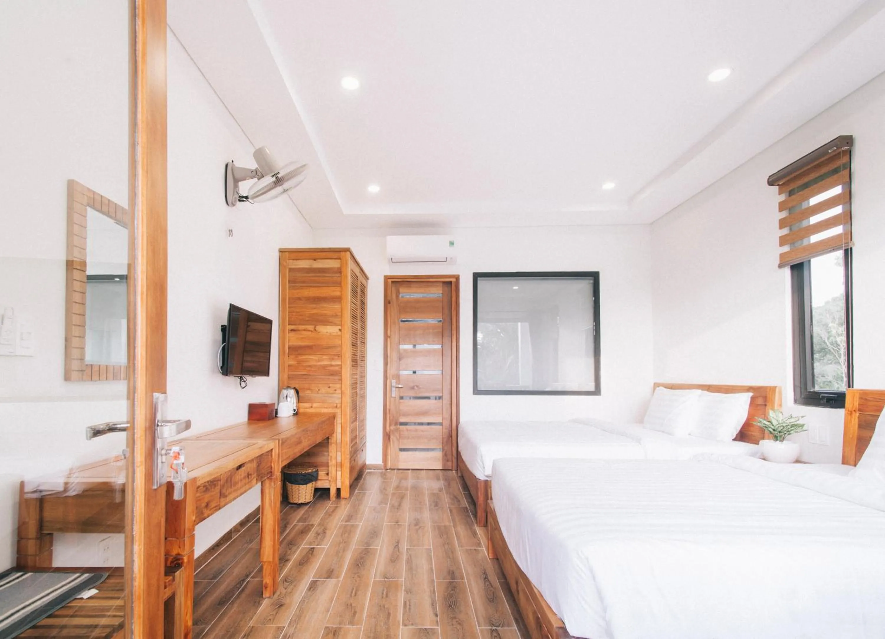 Bed in La Nube Residence