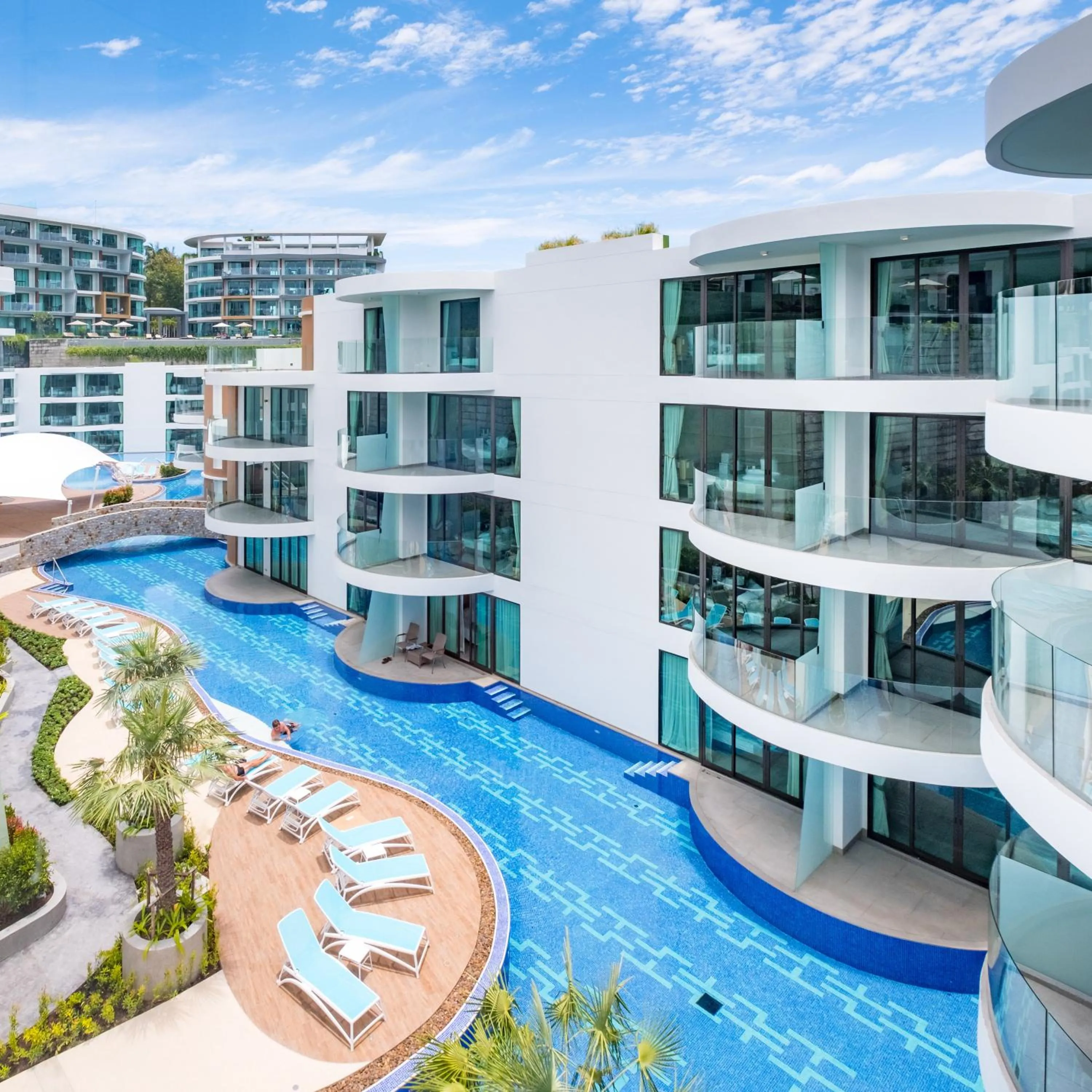 Swimming pool in Lets Phuket Twin Sands Resort & Spa