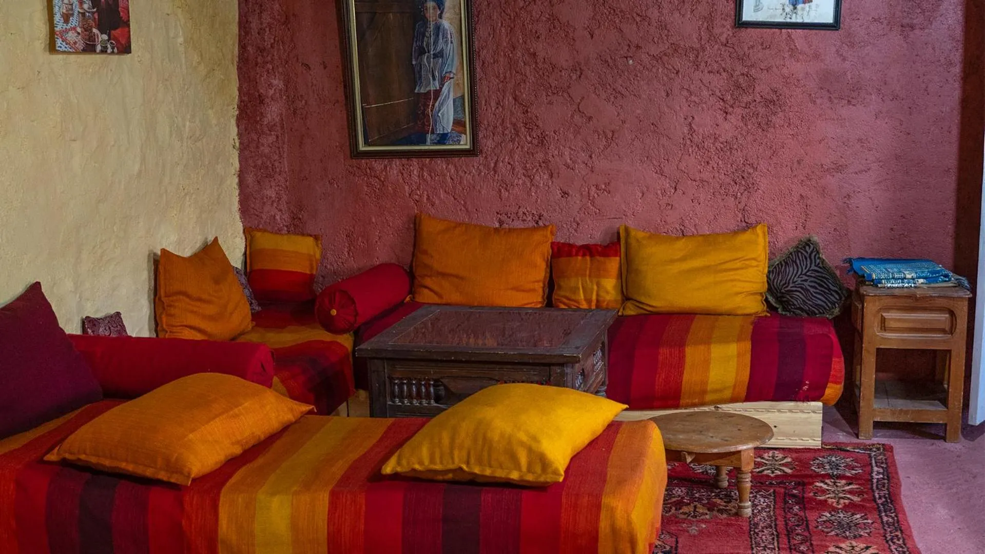 Living room in Gîte Forest Tagroumte
