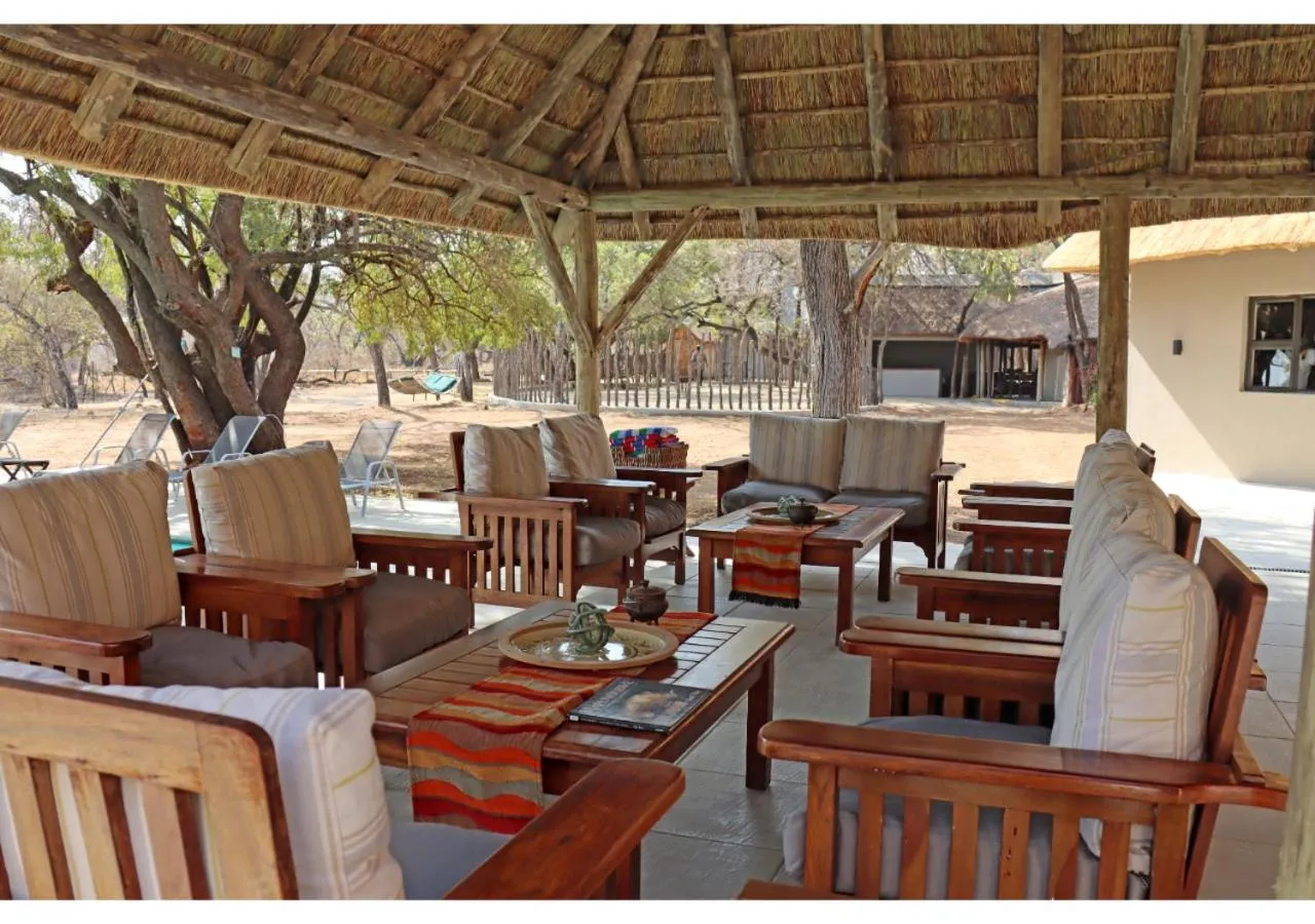 Patio in Mziki Safari Lodge
