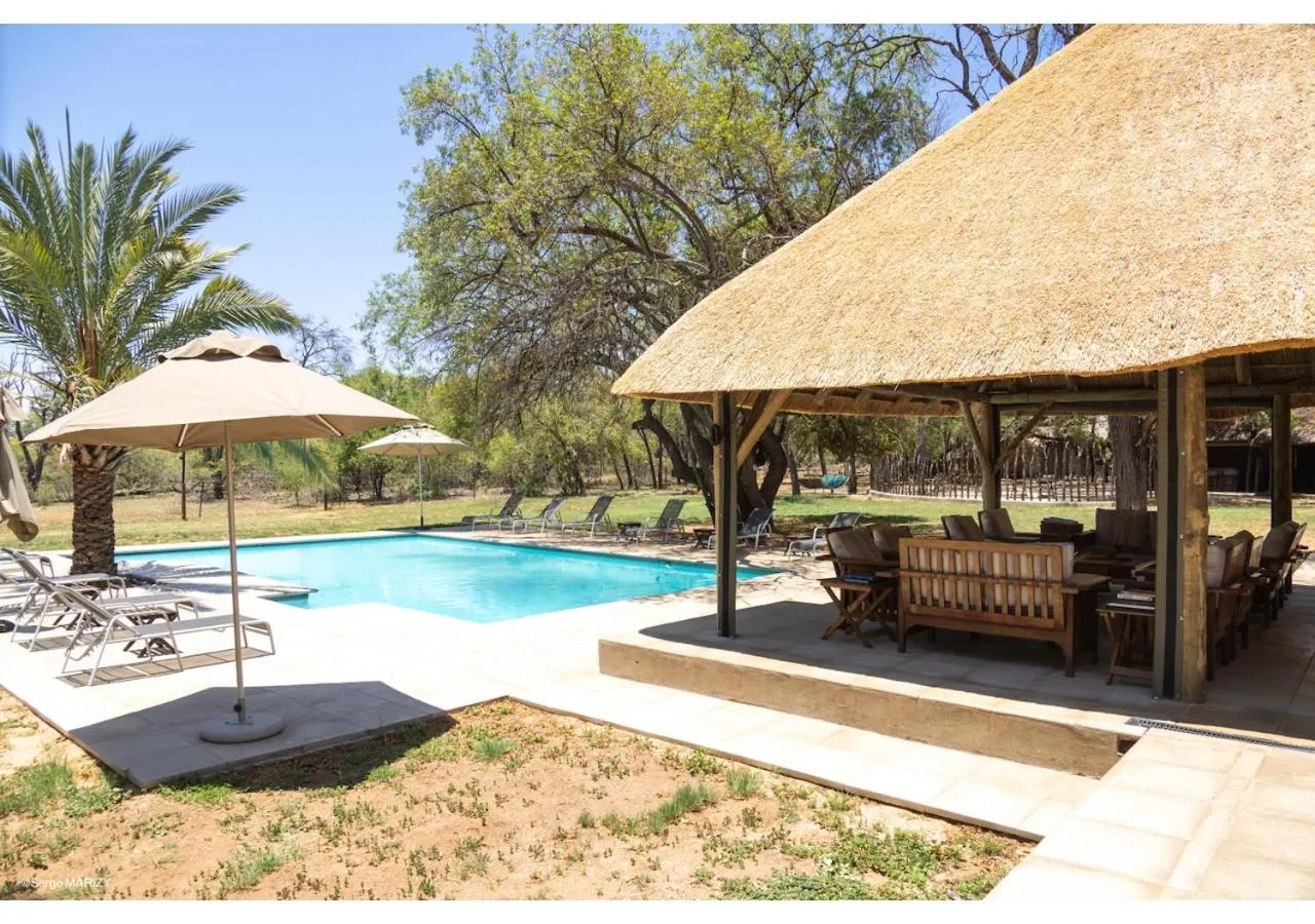 Patio in Mziki Safari Lodge