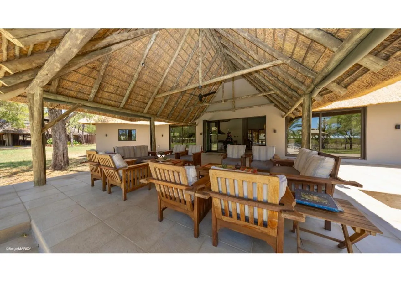 Patio in Mziki Safari Lodge