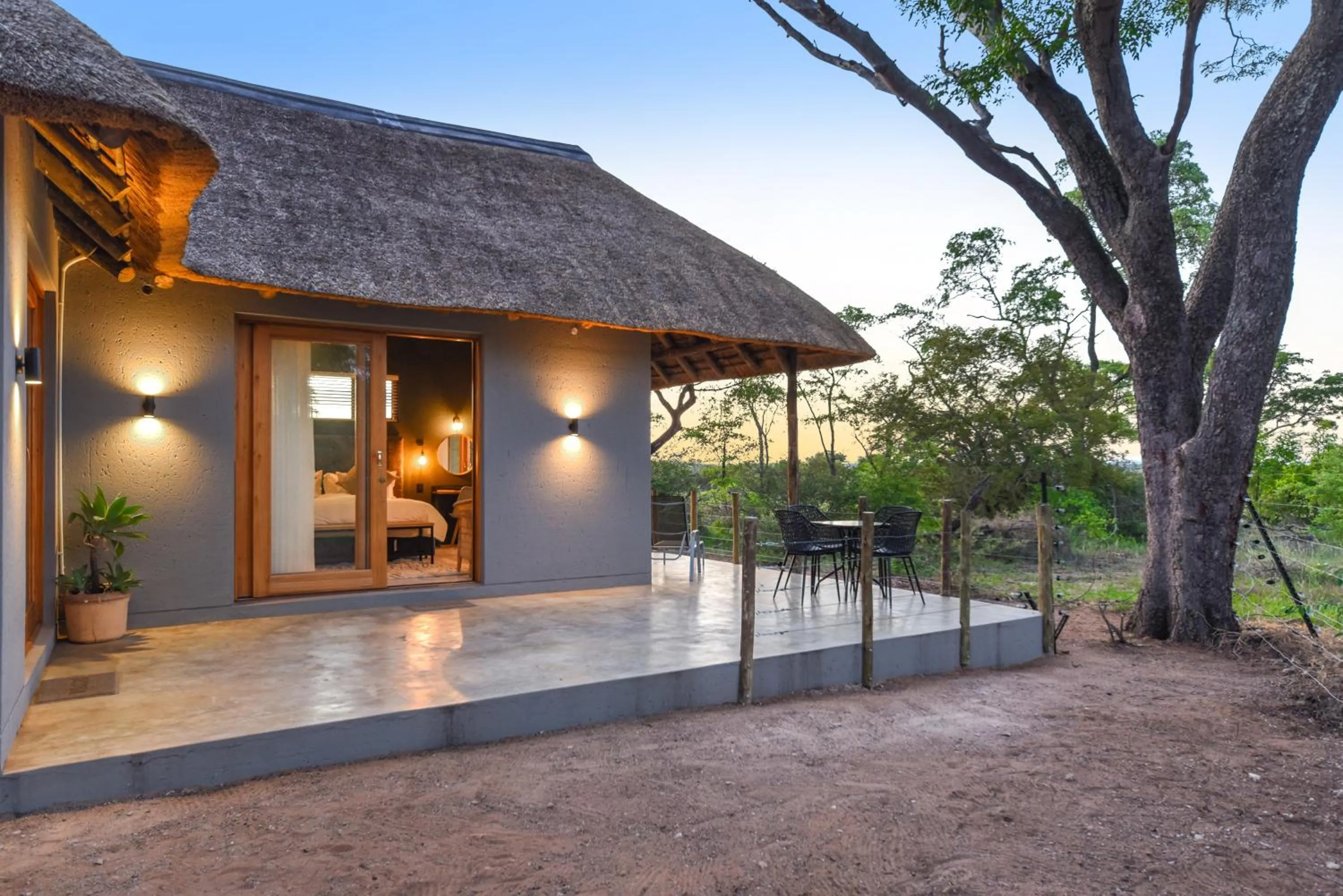 Property building in Mziki Safari Lodge