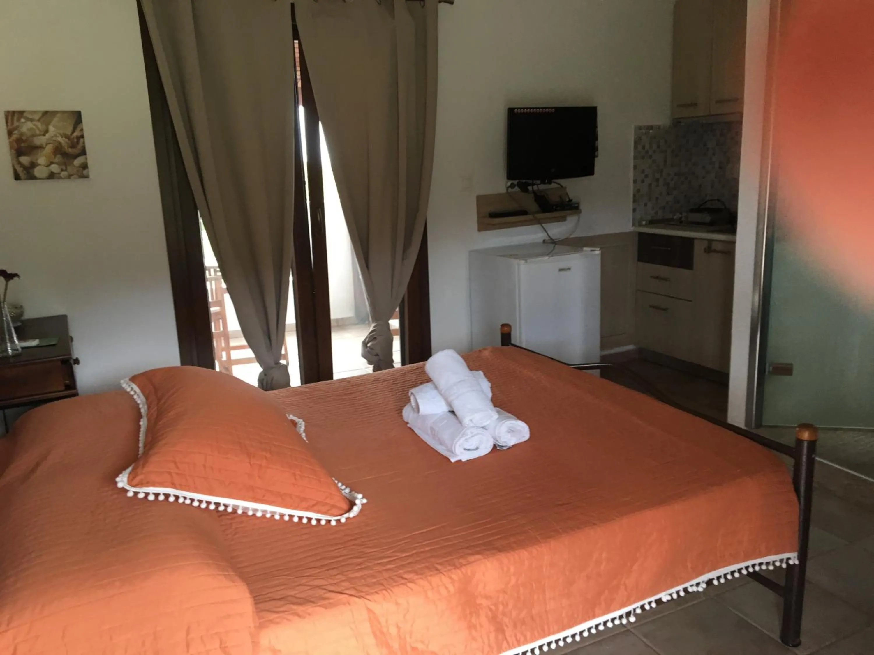 Bed in Apartment & Studios Haido