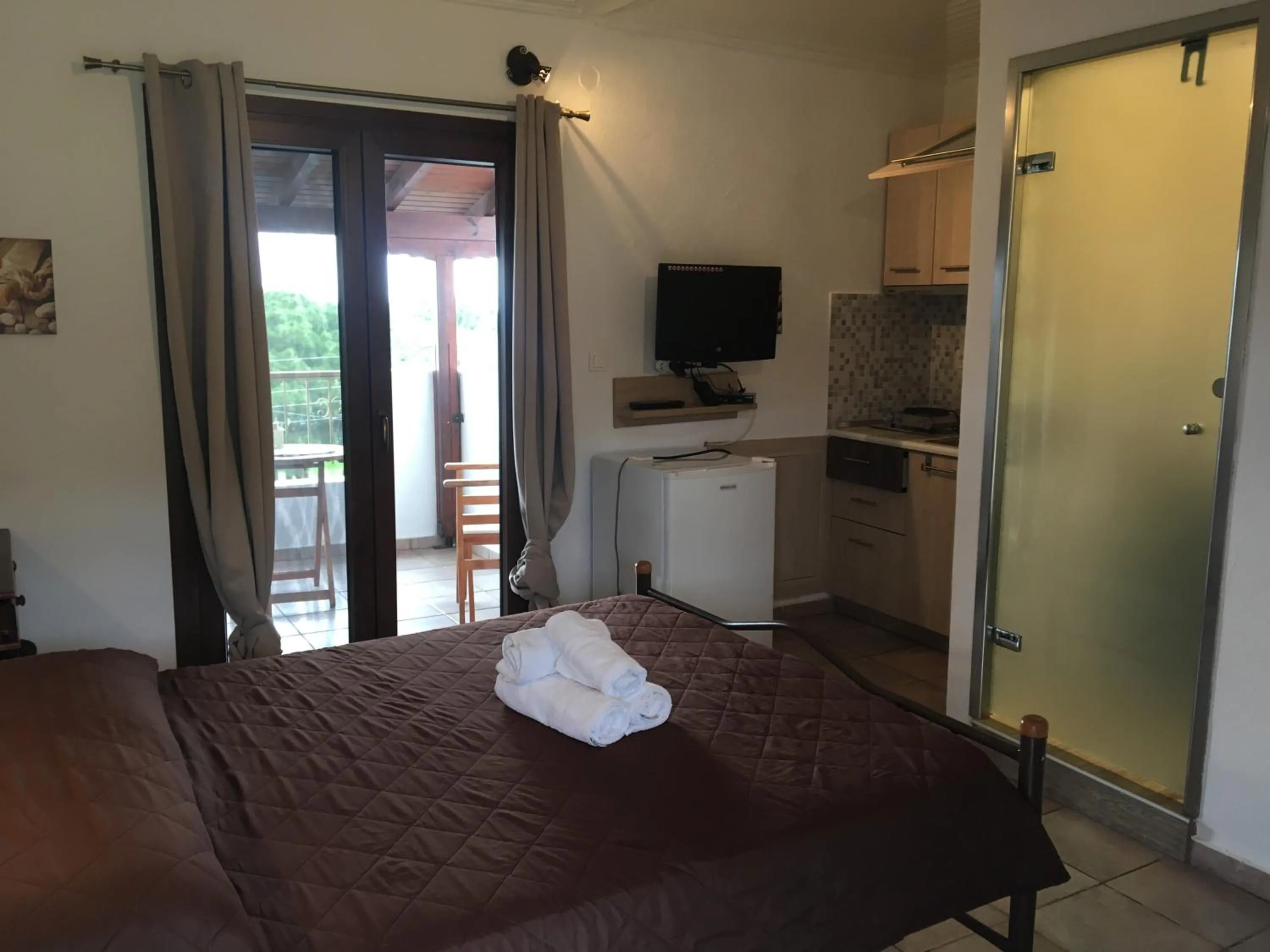 Bed in Apartment & Studios Haido