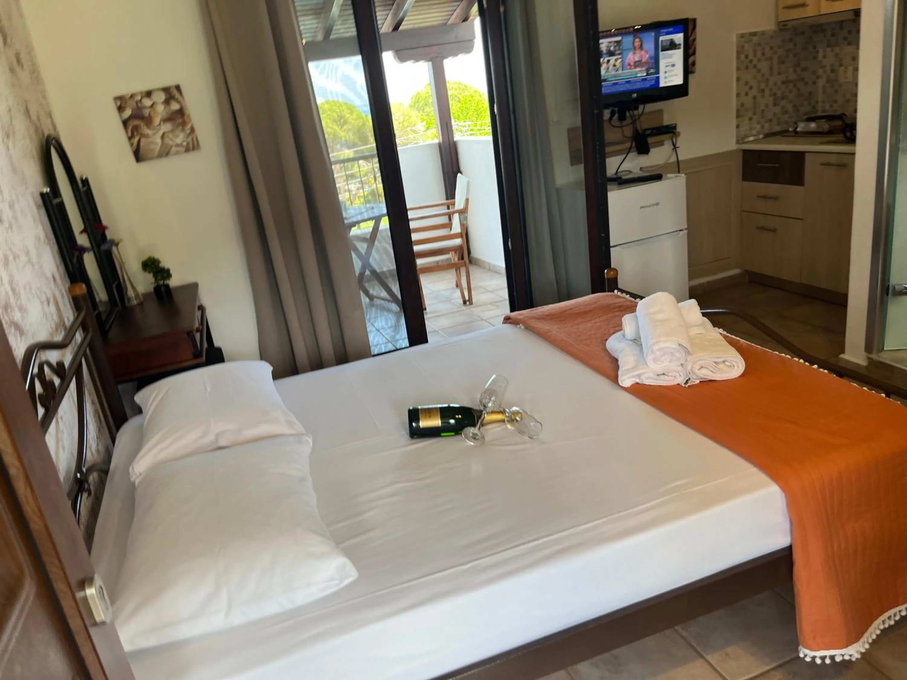 Bed in Apartment & Studios Haido