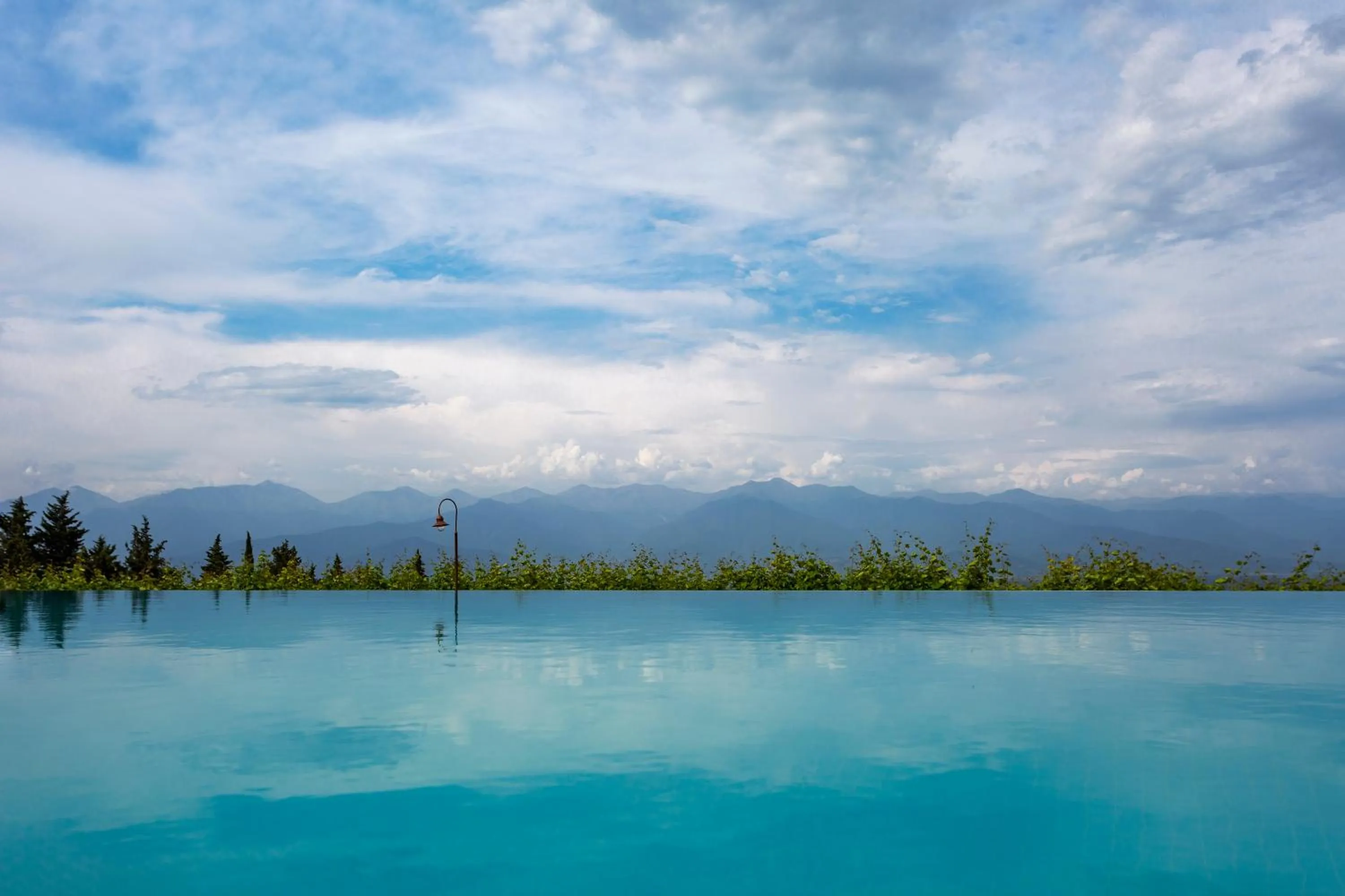 Swimming pool in Vazisubani Estate