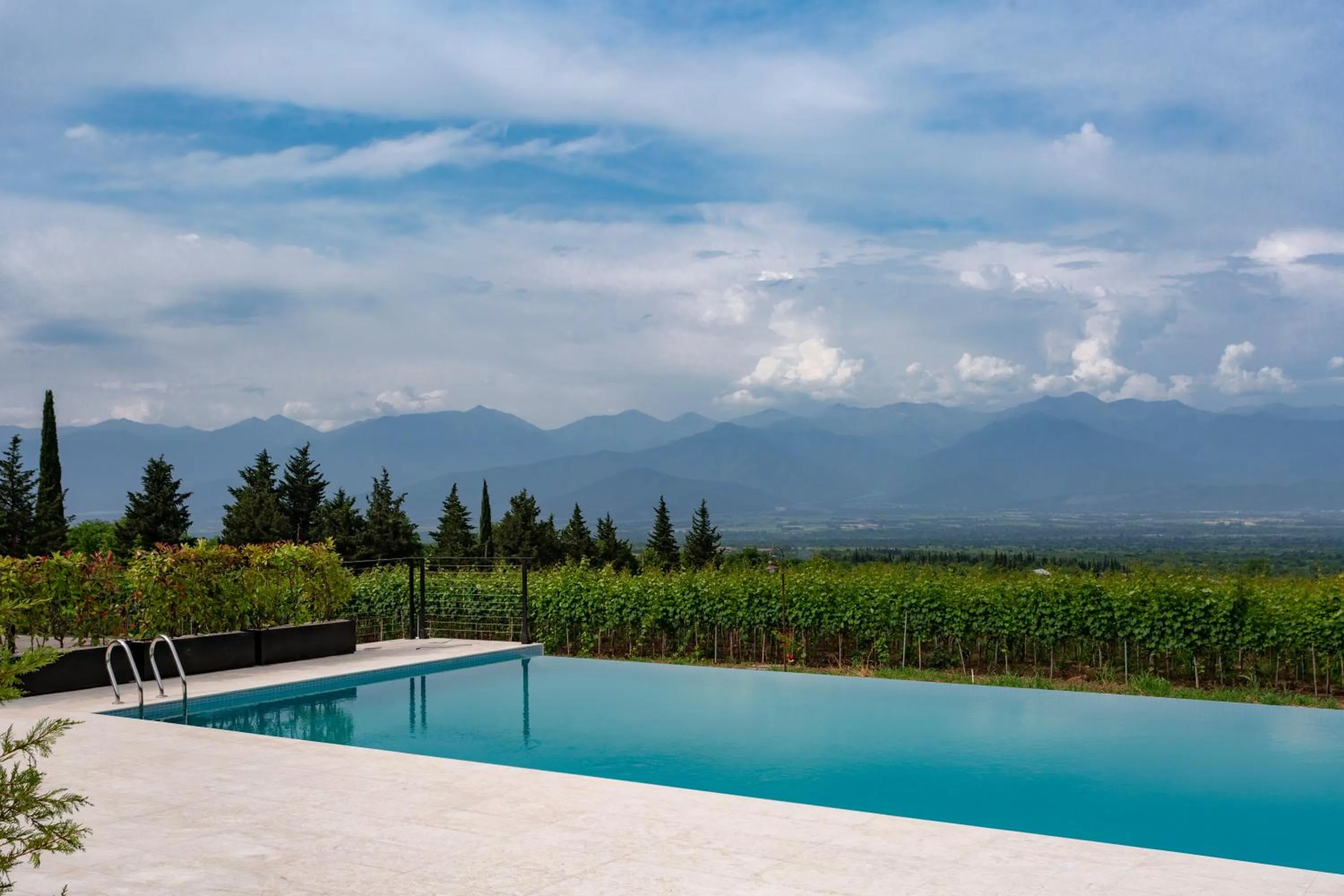 Swimming pool in Vazisubani Estate