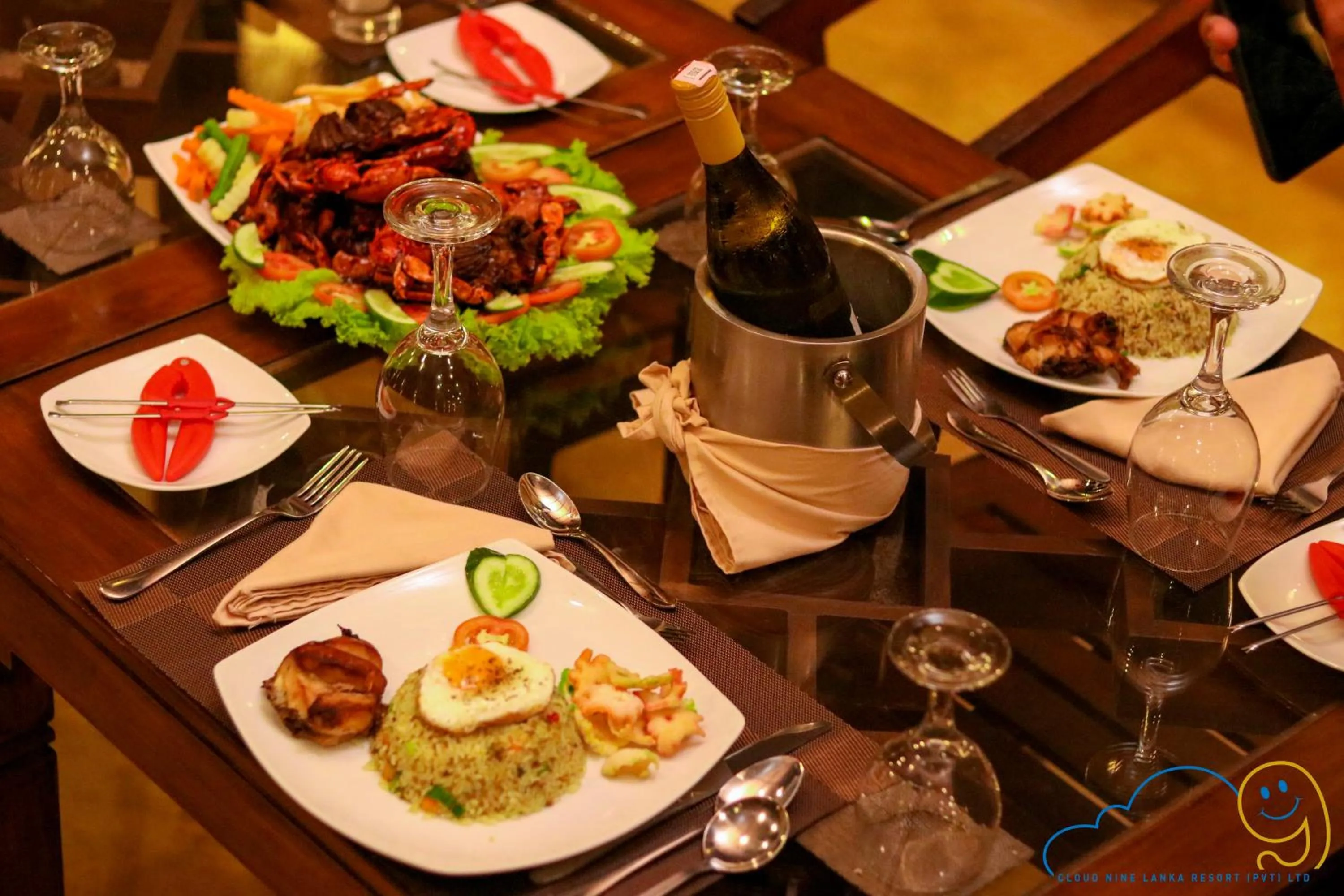 Restaurant/places to eat in Cloud Nine Lanka Resort Wilpattu