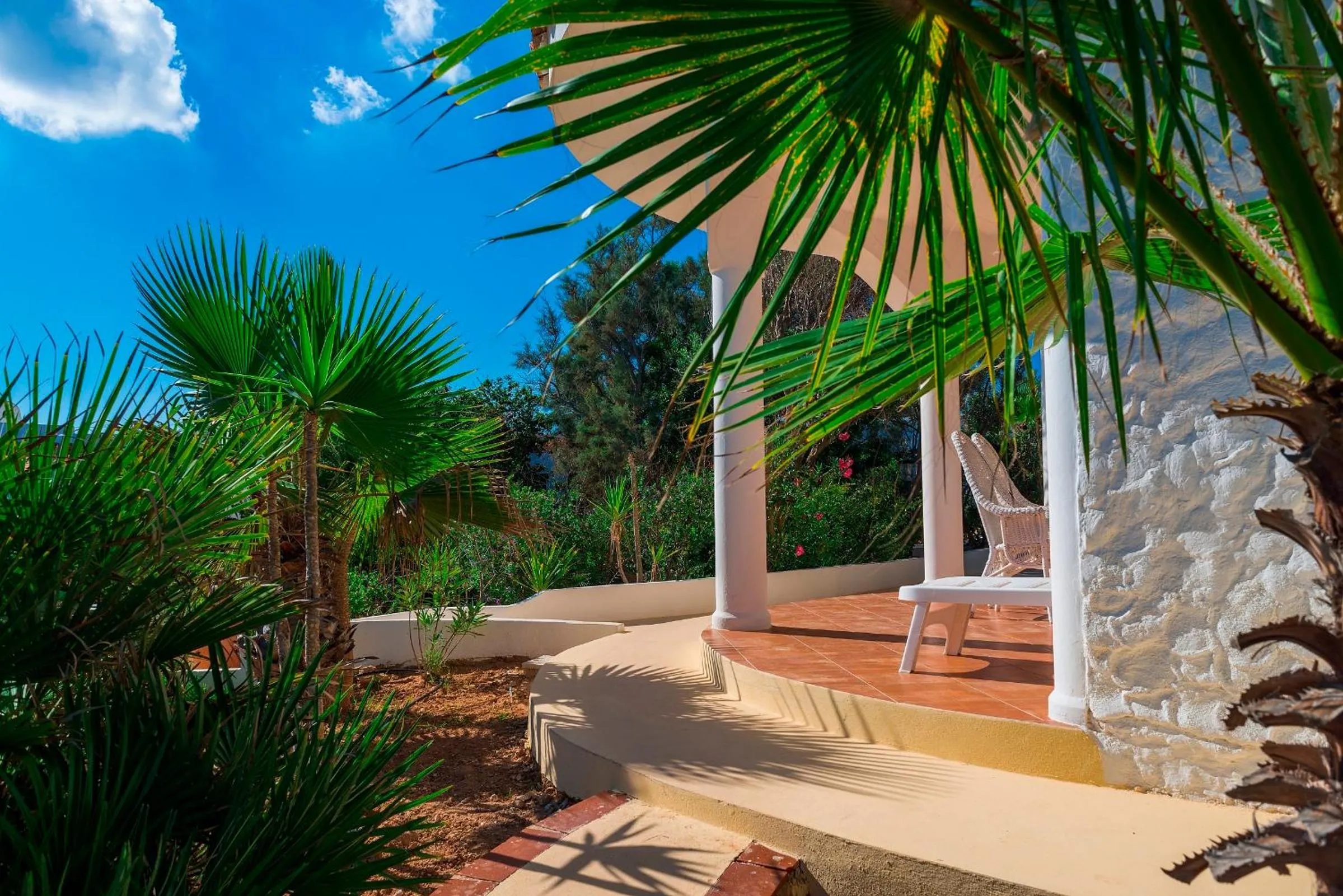Garden view in Oasi Di Casablanca