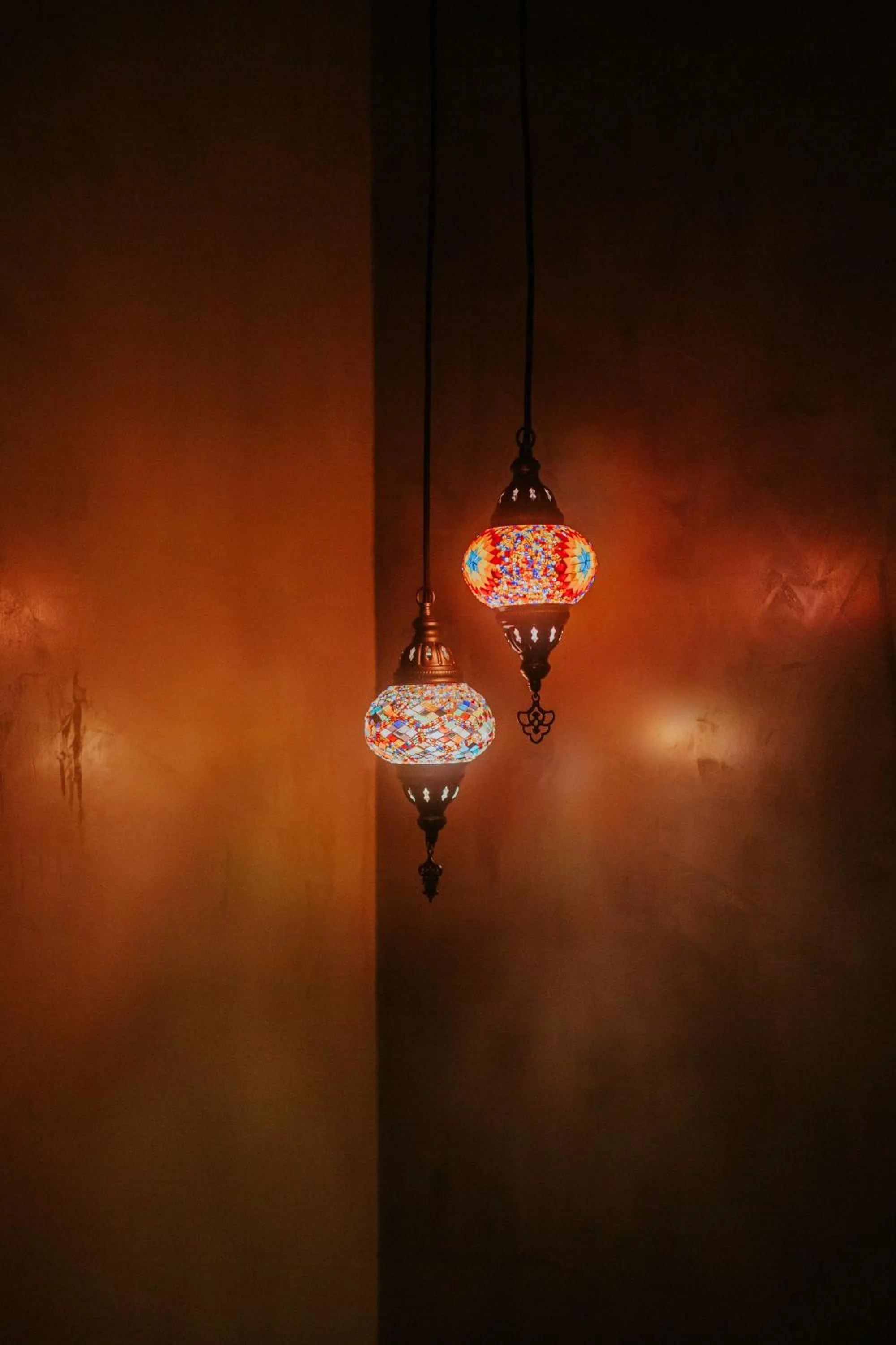 Decorative detail in Dim's Hotel & Restaurant