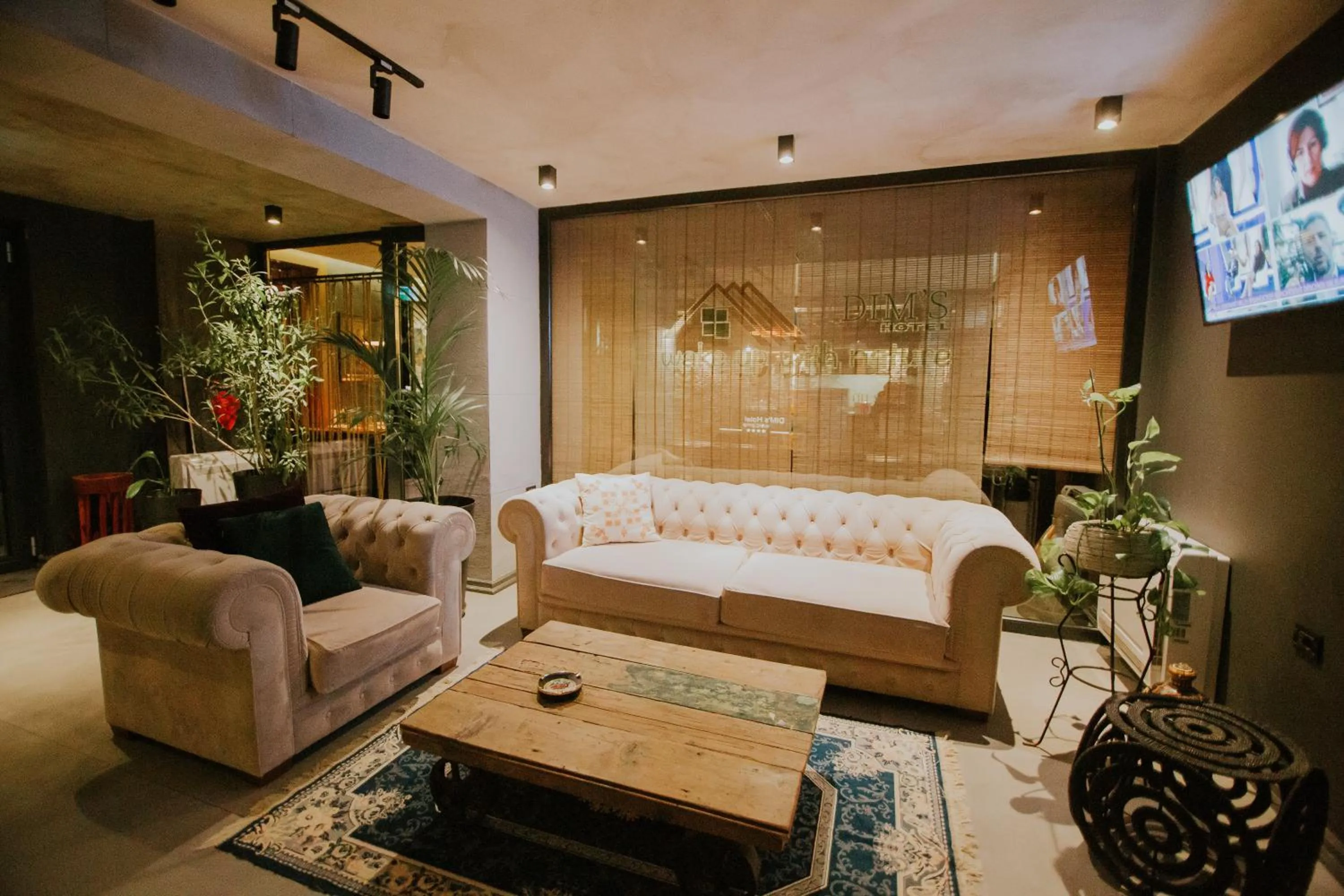 TV and multimedia in Dim's Hotel & Restaurant