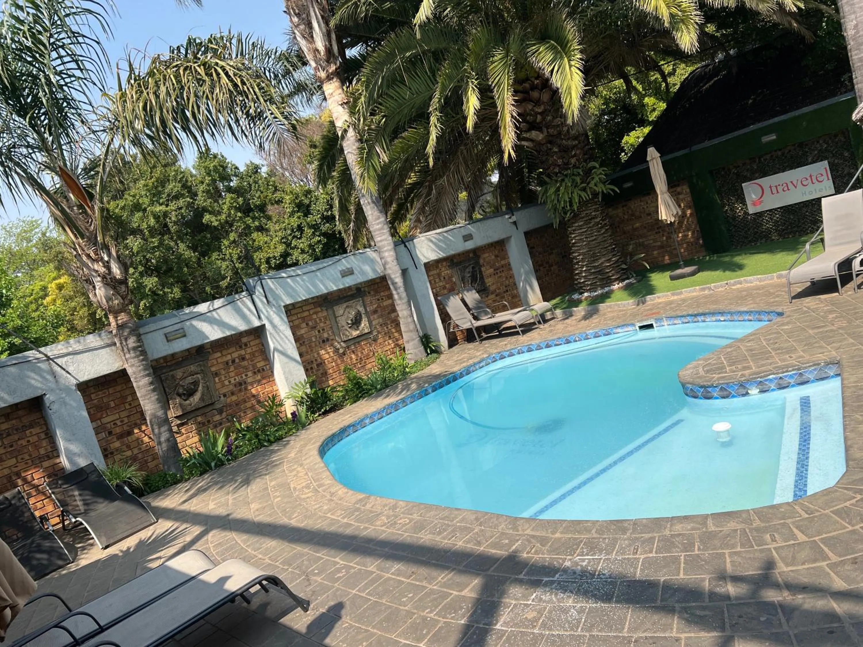 Swimming pool in Travetel OR Tambo Airport