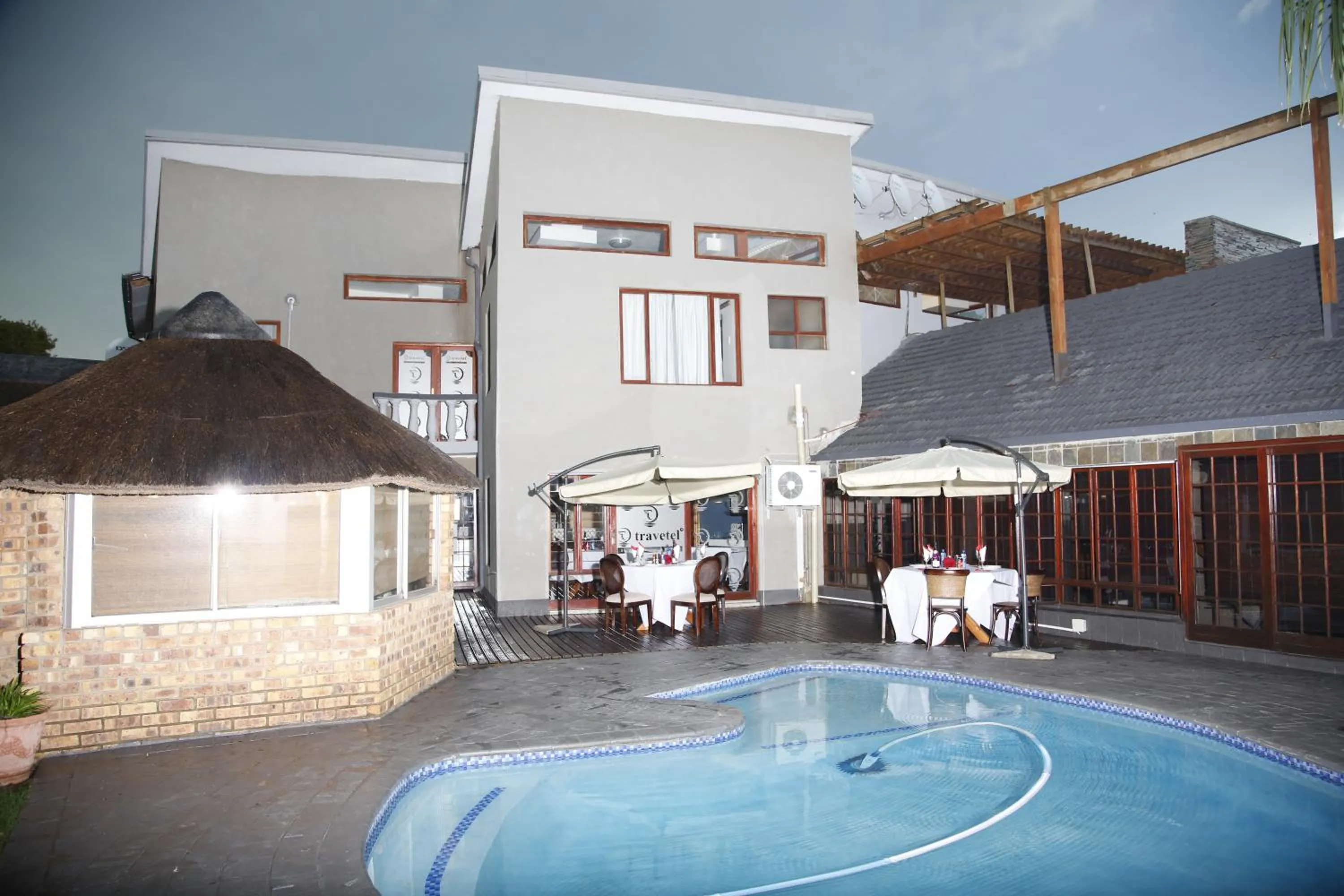 Swimming pool in Travetel OR Tambo Airport