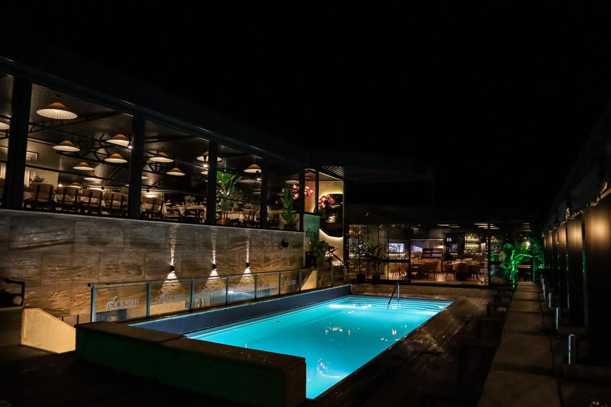 Pool view in Black Bird Thermal Hotel & SPA