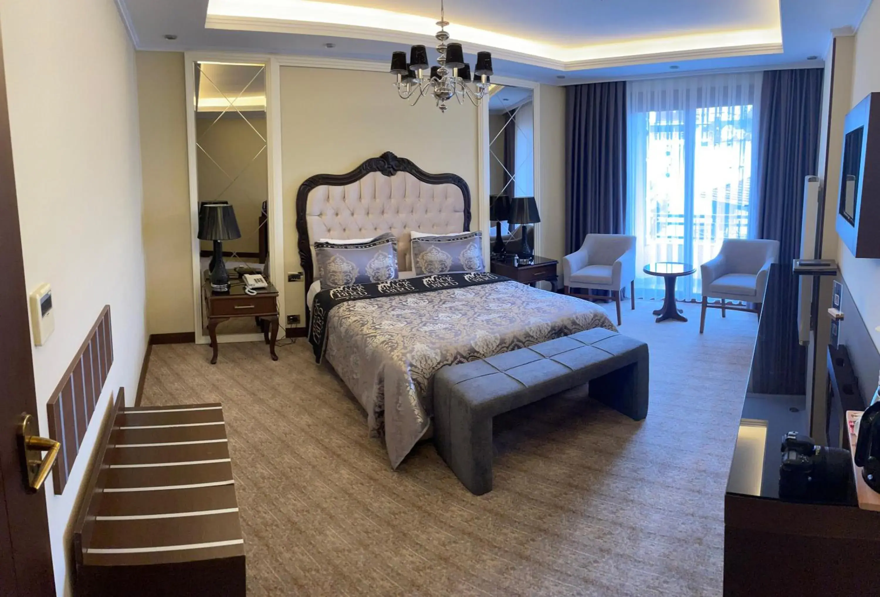 Bed in Black Bird Thermal Hotel & SPA Bed in Black Bird Thermal Hotel & SPA