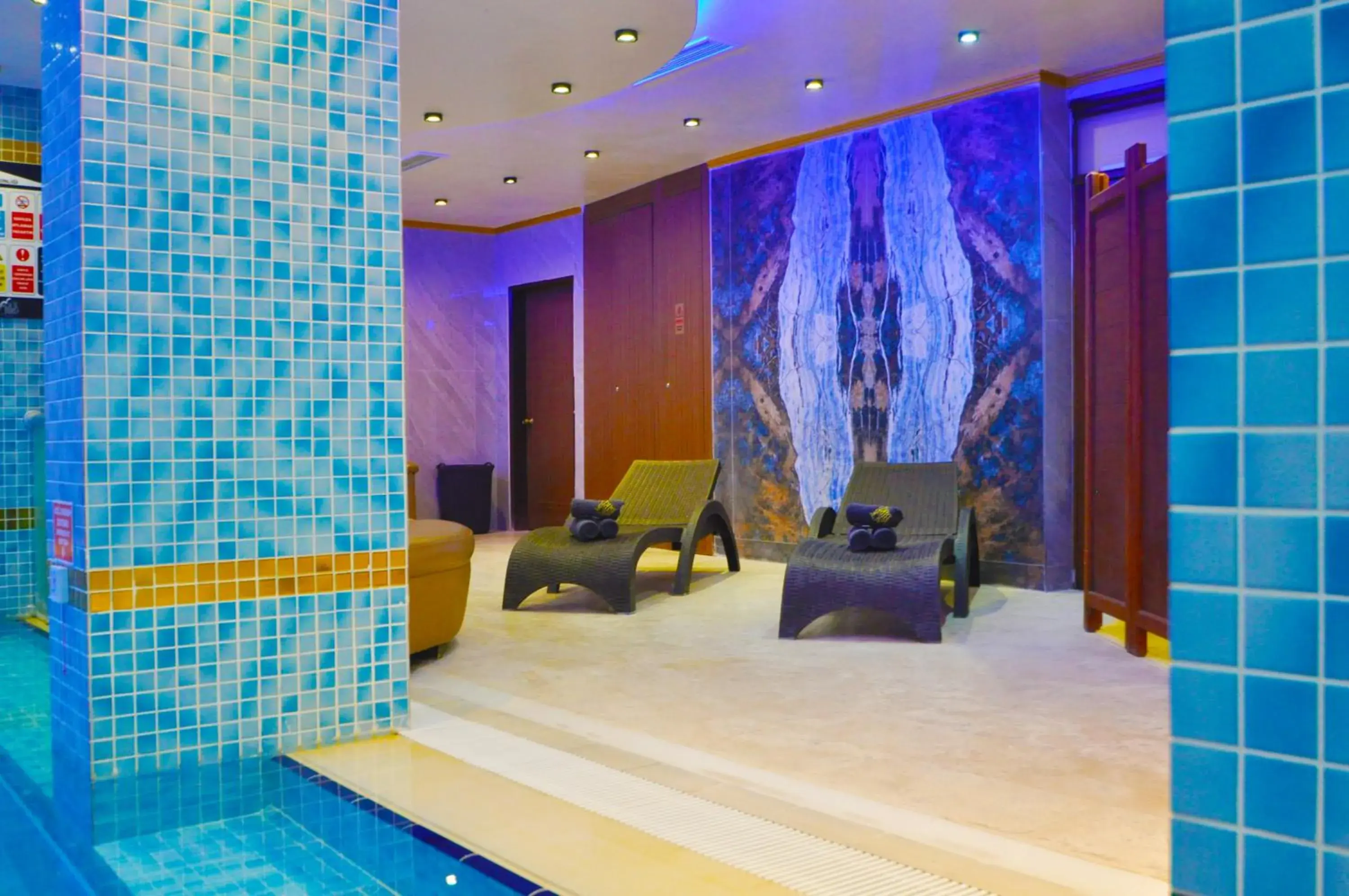 Swimming pool, Bed in Black Bird Thermal Hotel & SPA Swimming pool, Bed in Black Bird Thermal Hotel & SPA