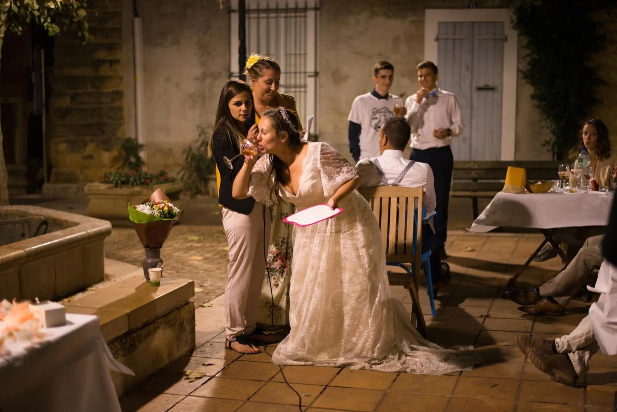 wedding in Auberge de la Fontaine