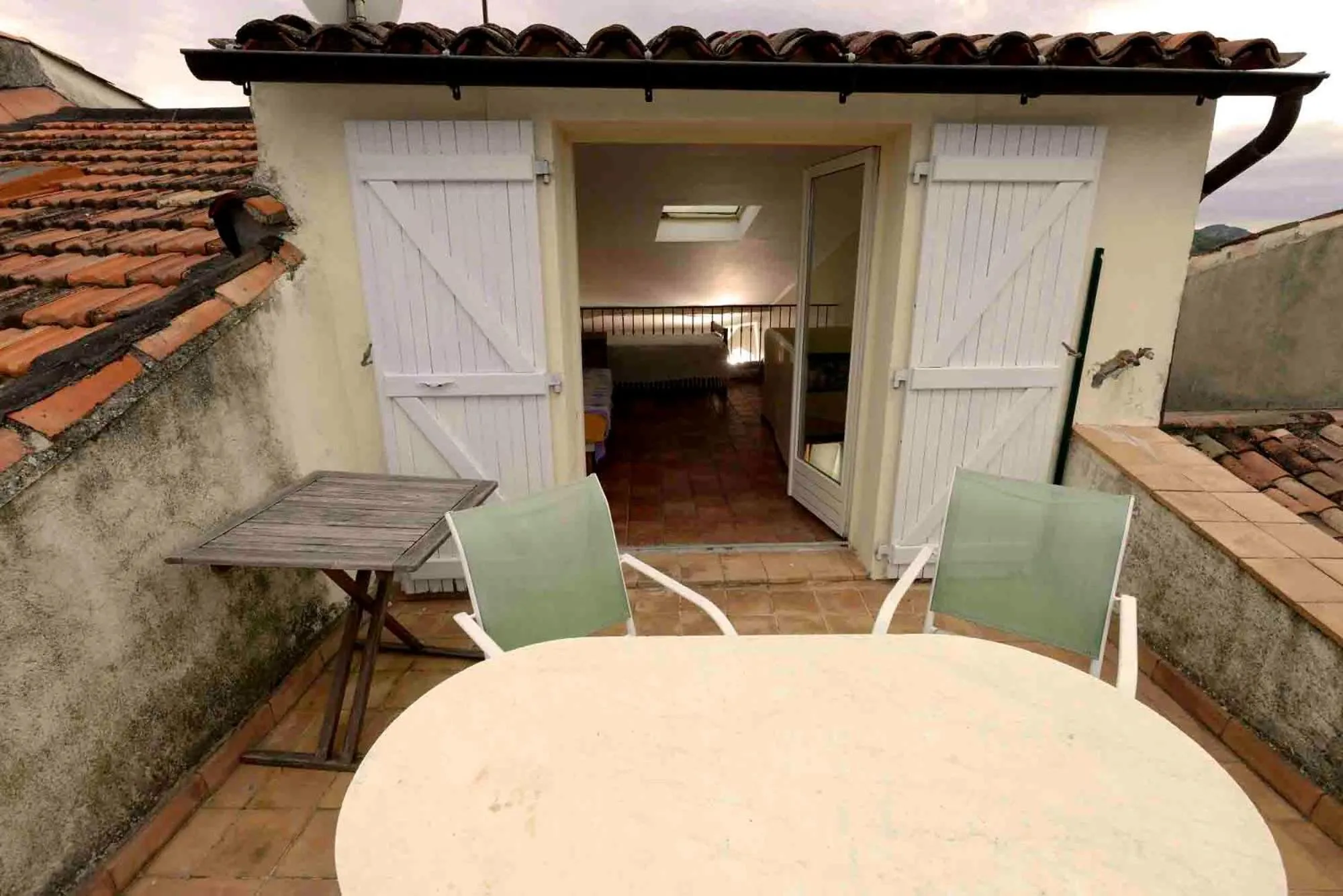 Patio in Auberge de la Fontaine