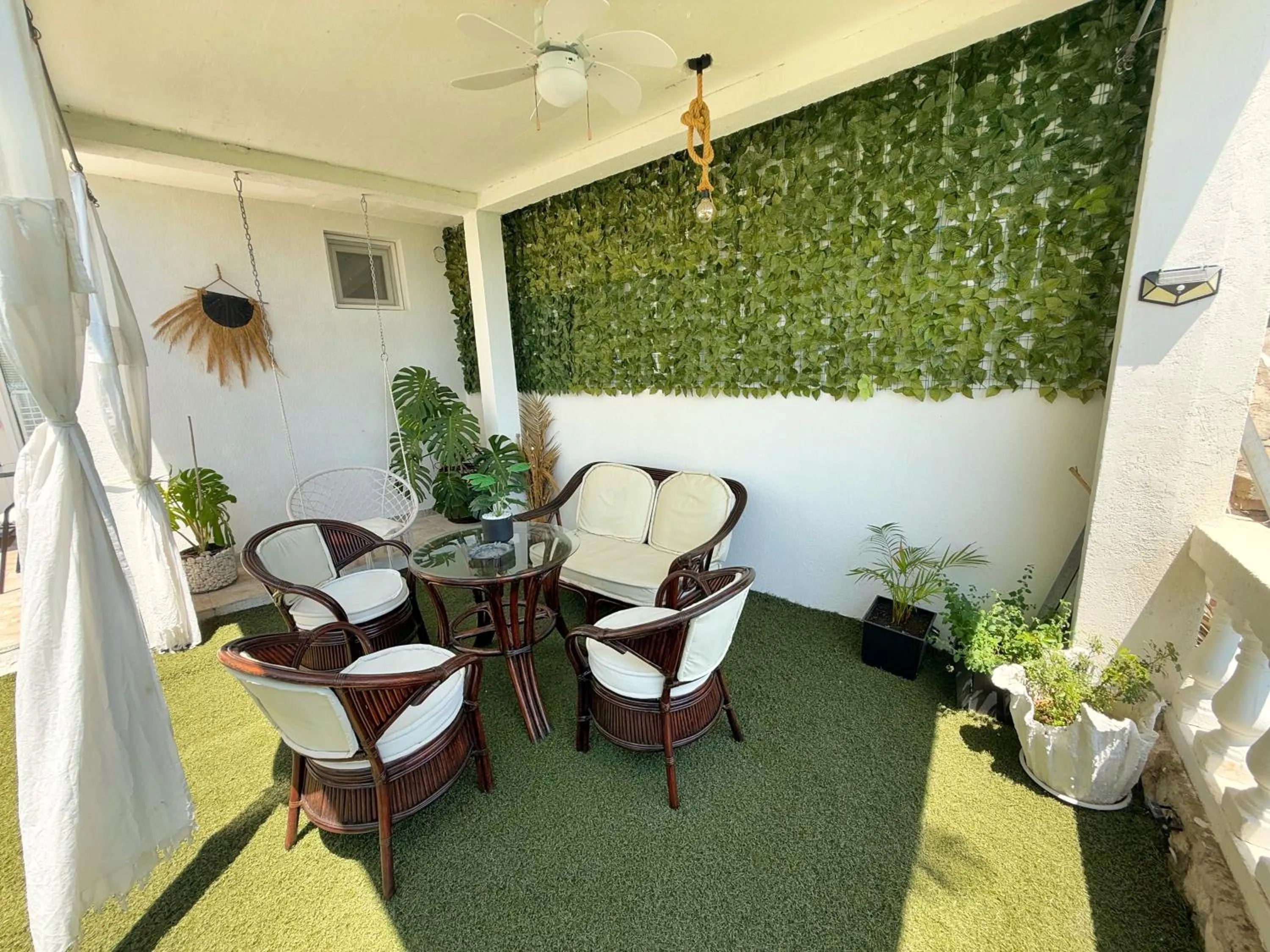 Garden view in Apartmani Avanti Becici