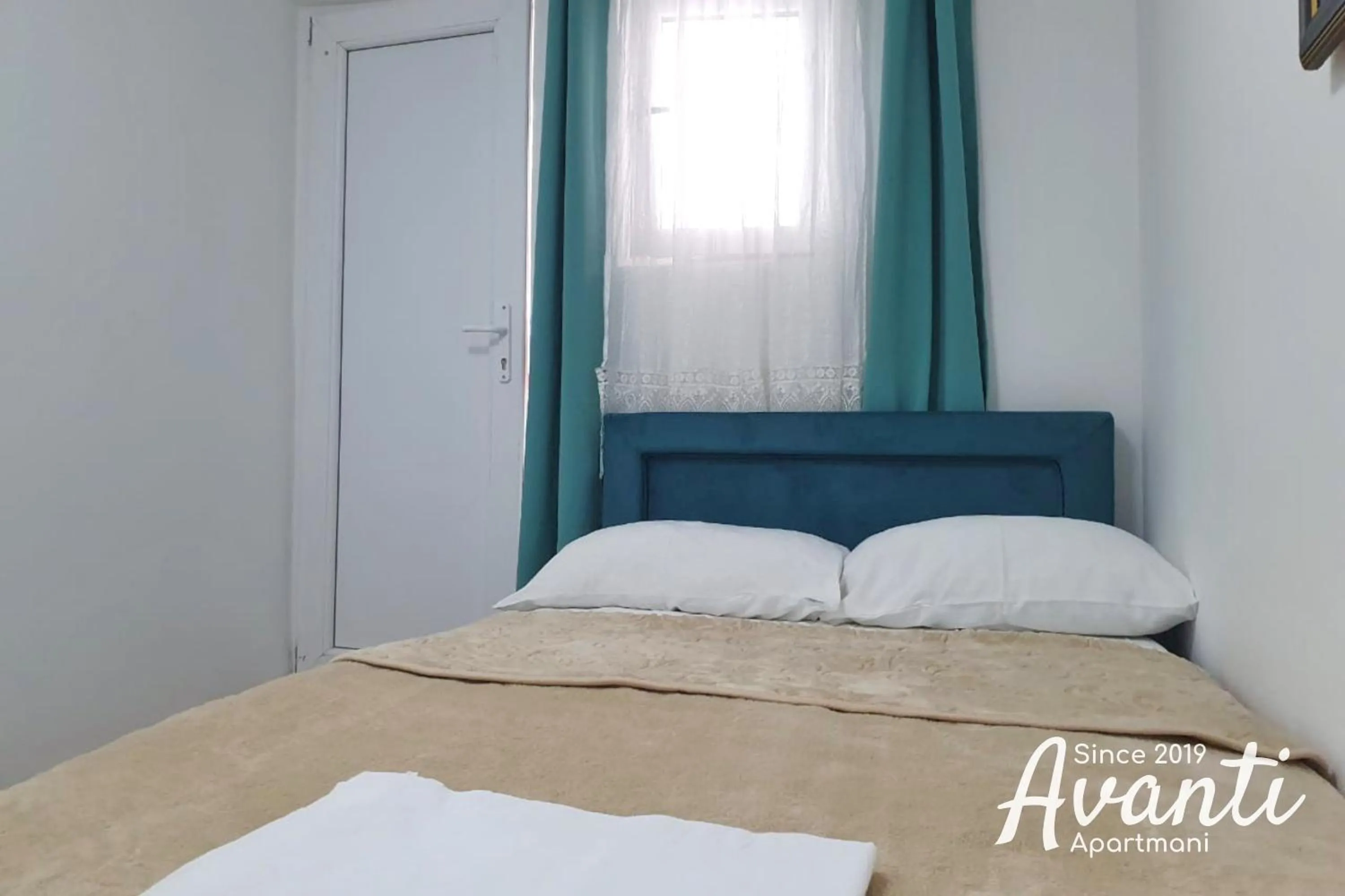Bed in Apartmani Avanti Becici