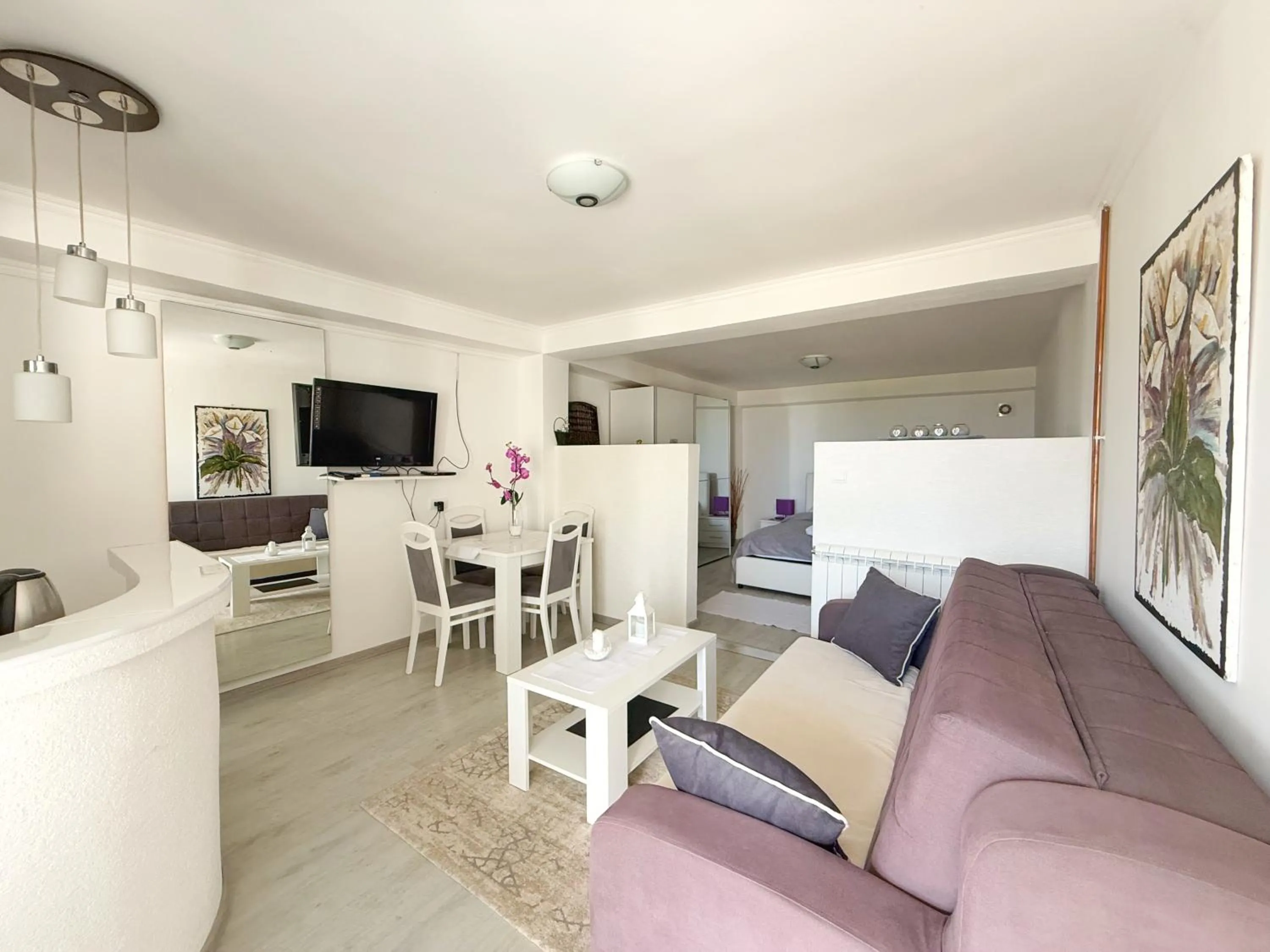 Living room in Apartmani Avanti Becici