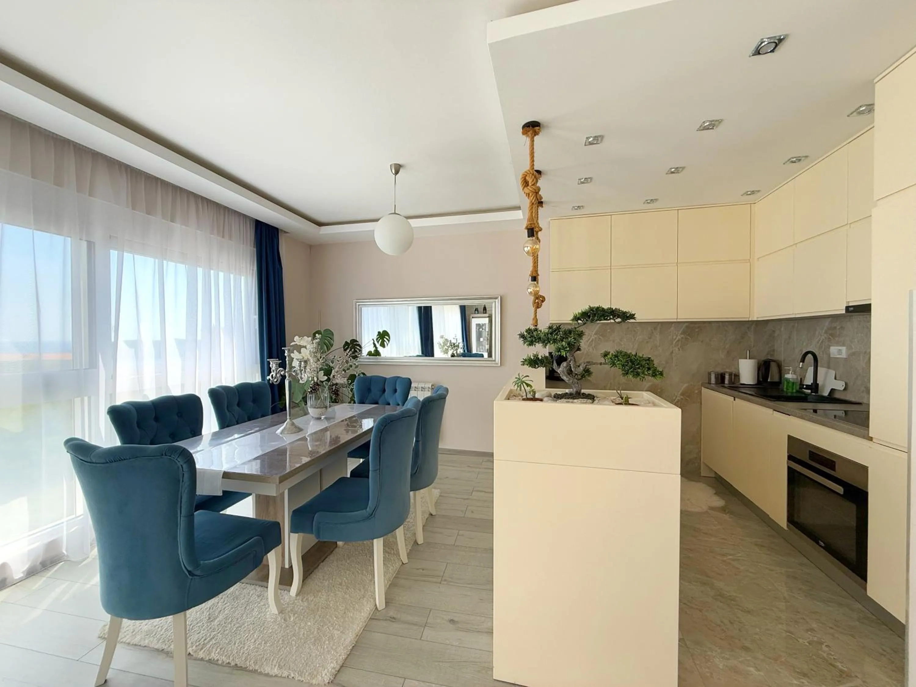 Dining area in Apartmani Avanti Becici