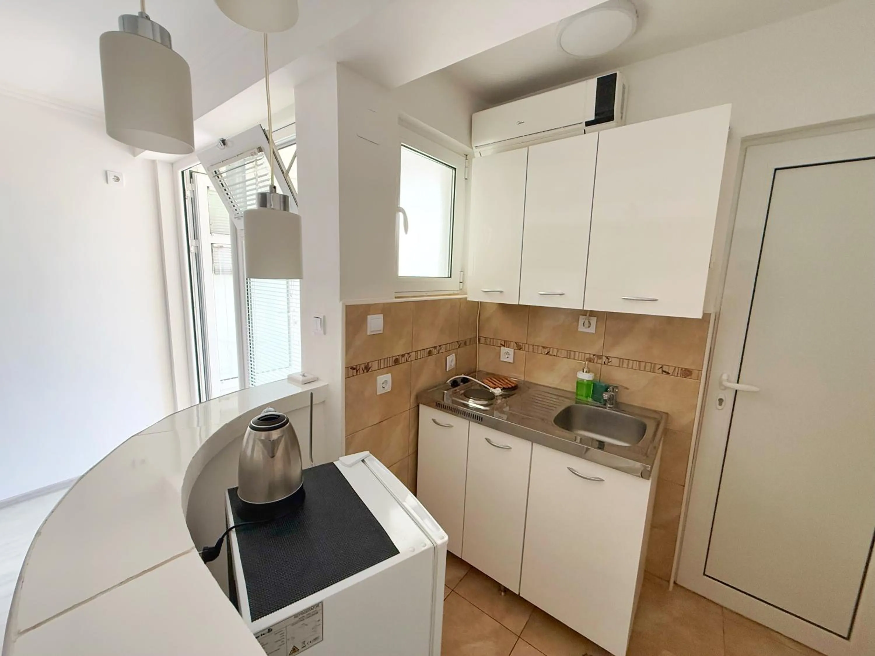 Kitchen or kitchenette in Apartmani Avanti Becici
