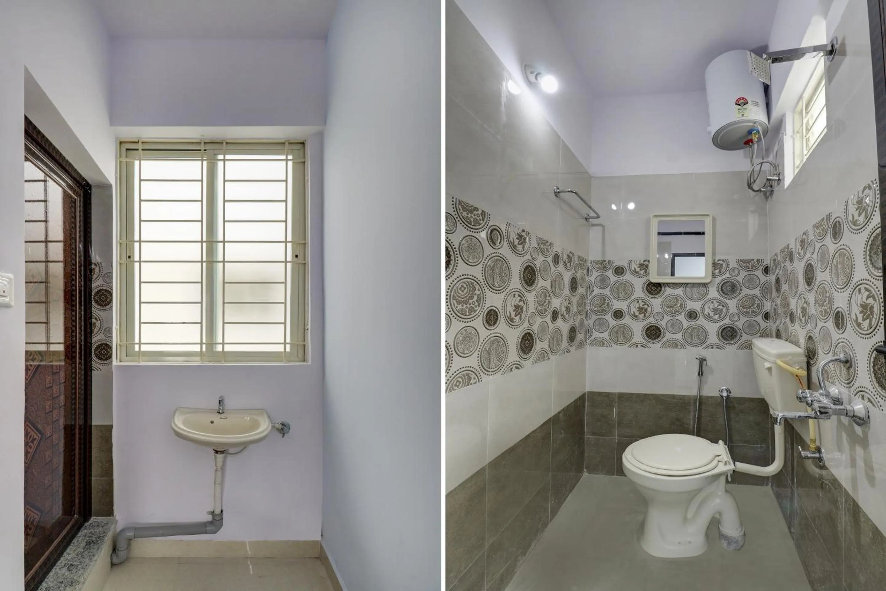 Bathroom in Hotel O Home Mishra Suites