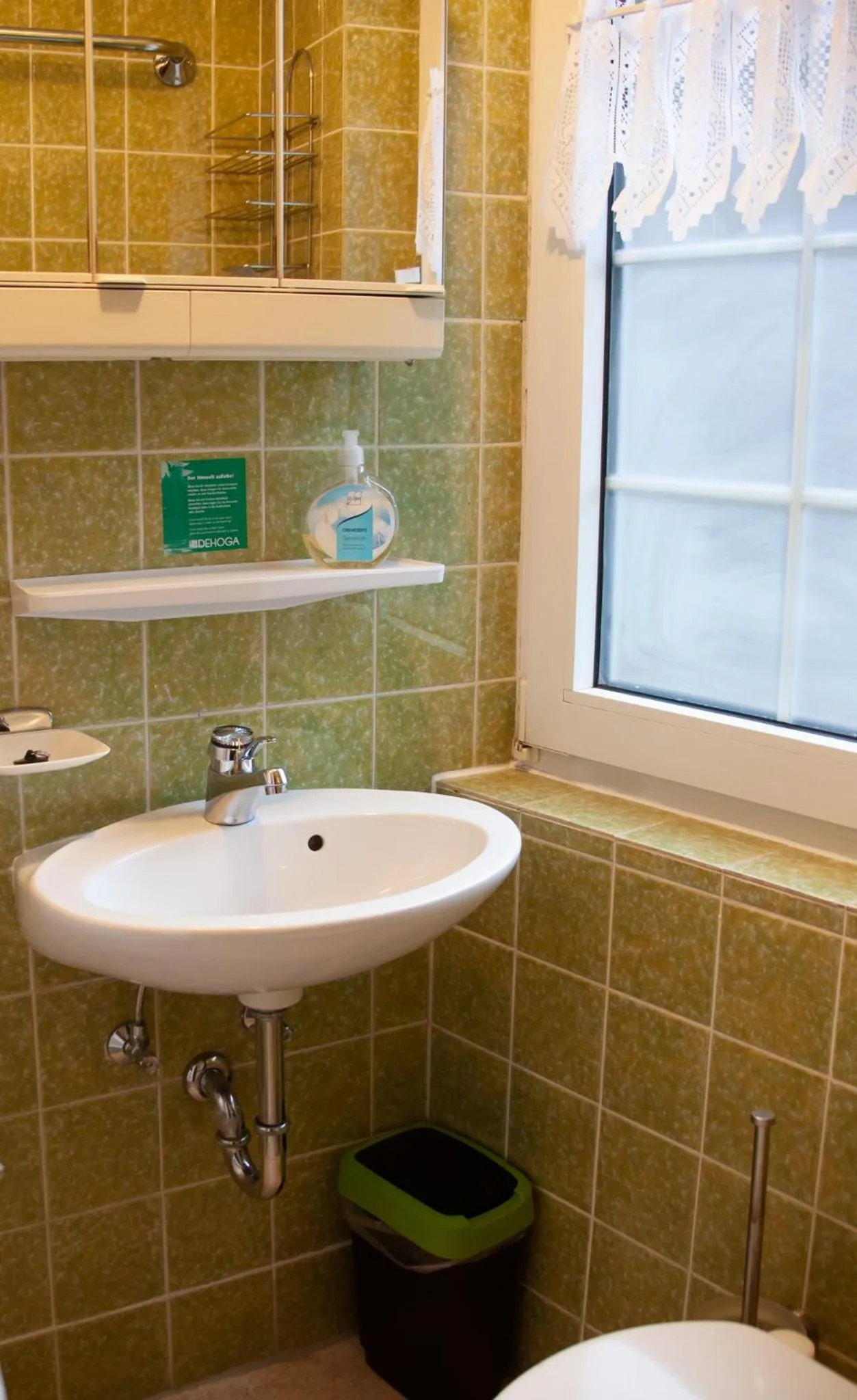 Bathroom in Waldhaus Wolfsbachmühle