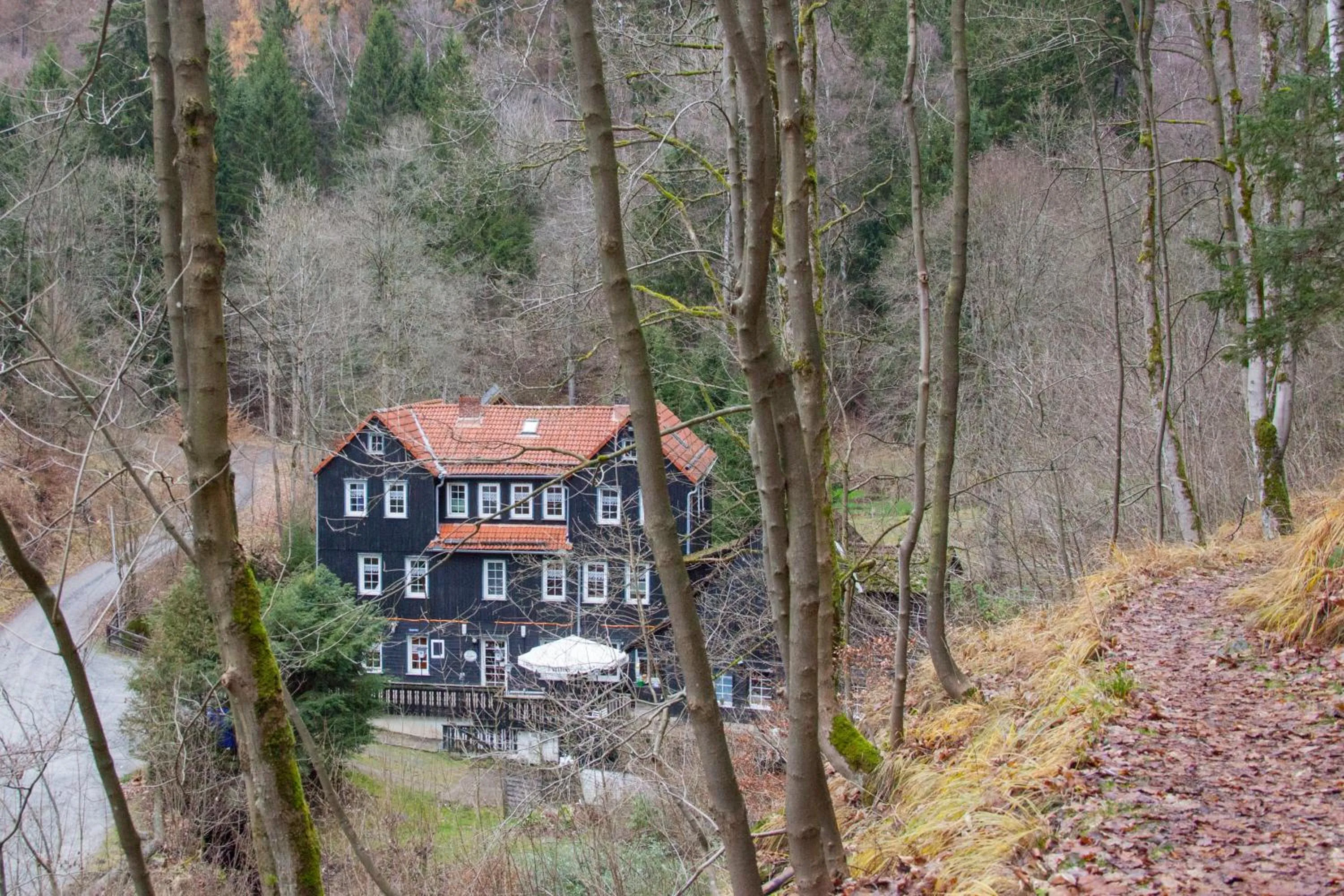 Property building in Waldhaus Wolfsbachmühle