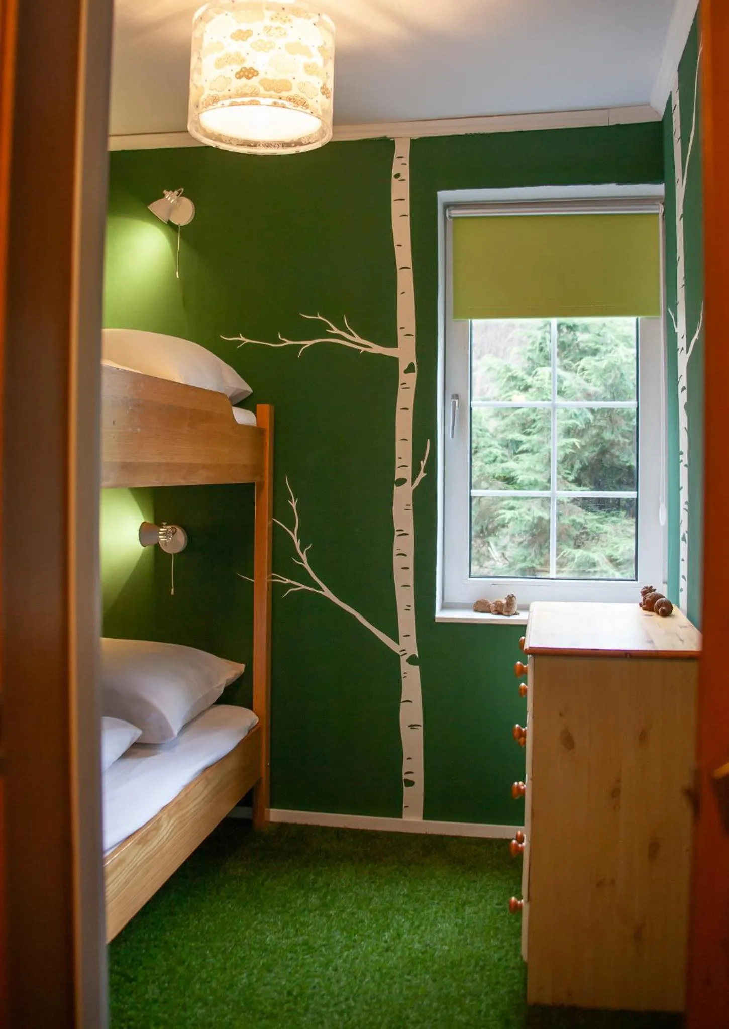 Bedroom, Bed in Waldhaus Wolfsbachmühle