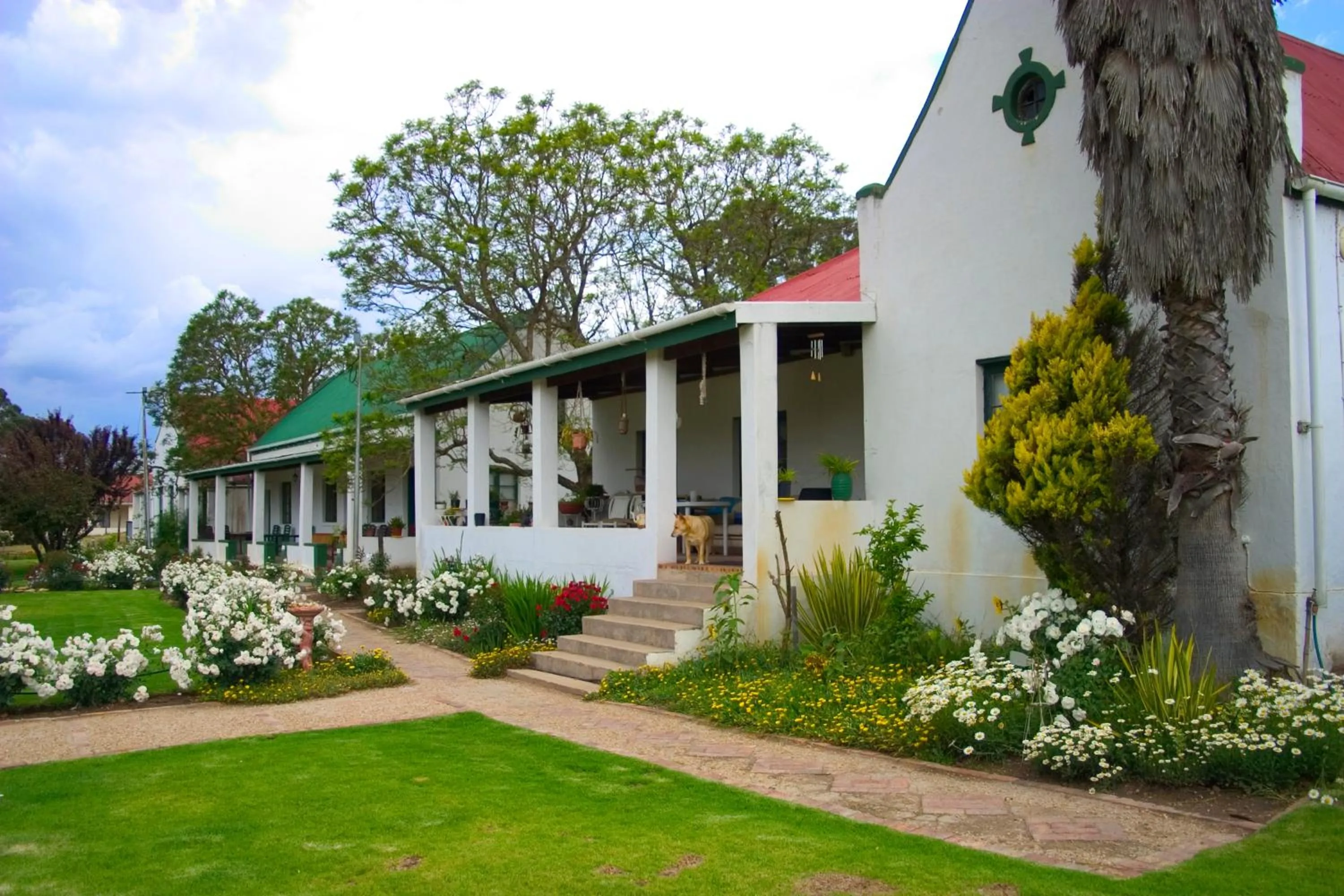 Property building in Over The Mountain Guest Farm