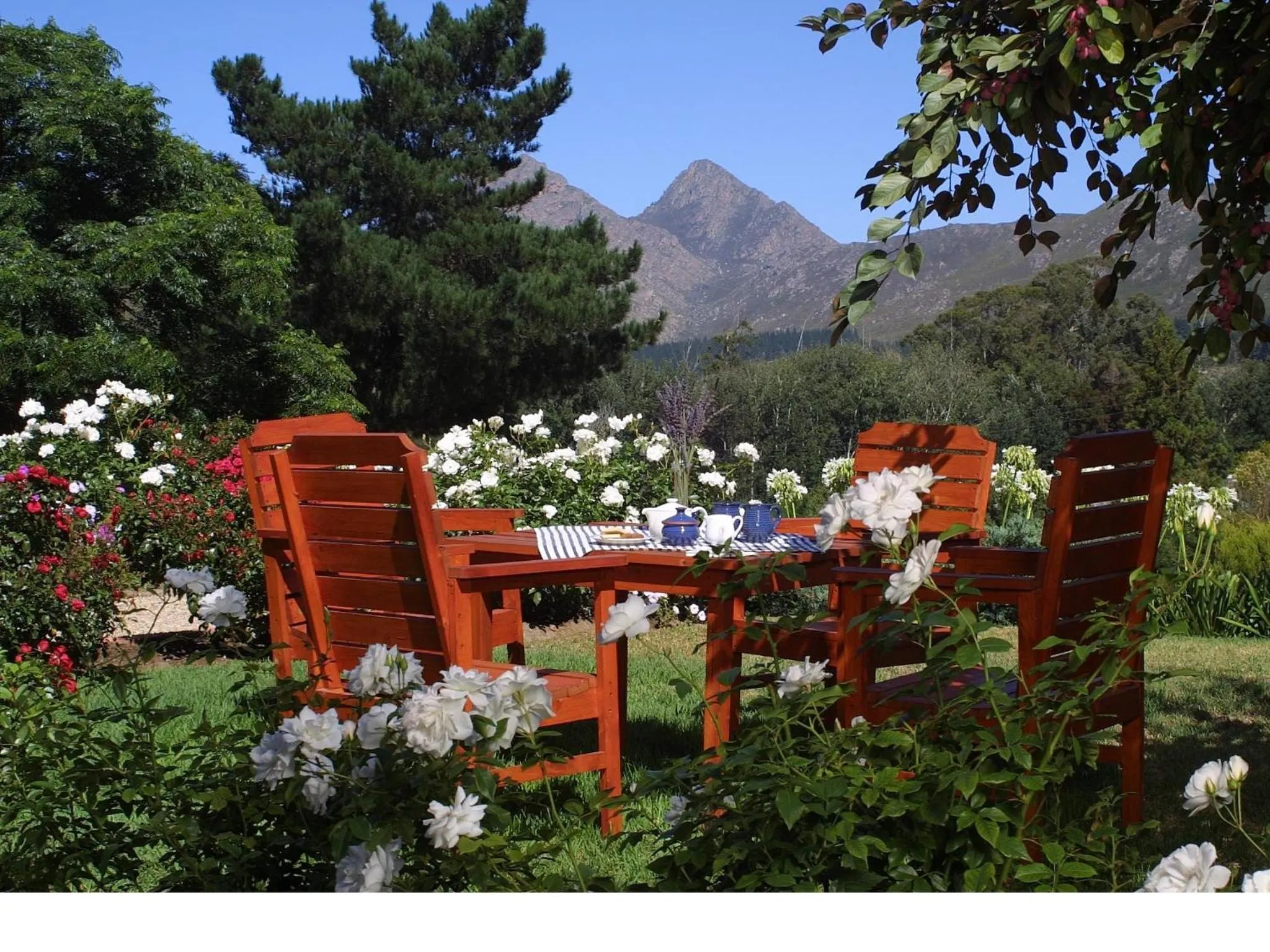 Garden in Over The Mountain Guest Farm