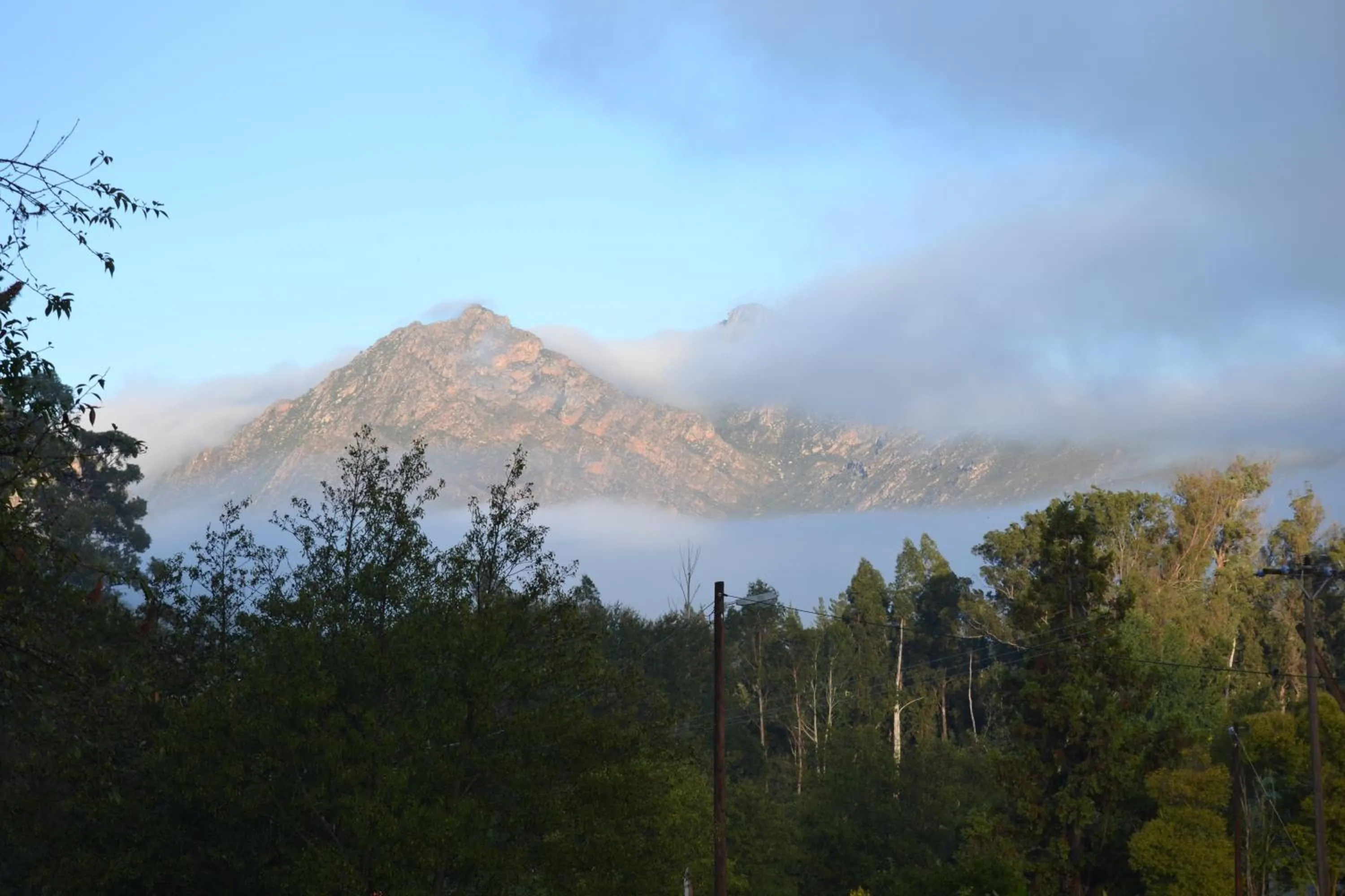 Sunrise in Over The Mountain Guest Farm