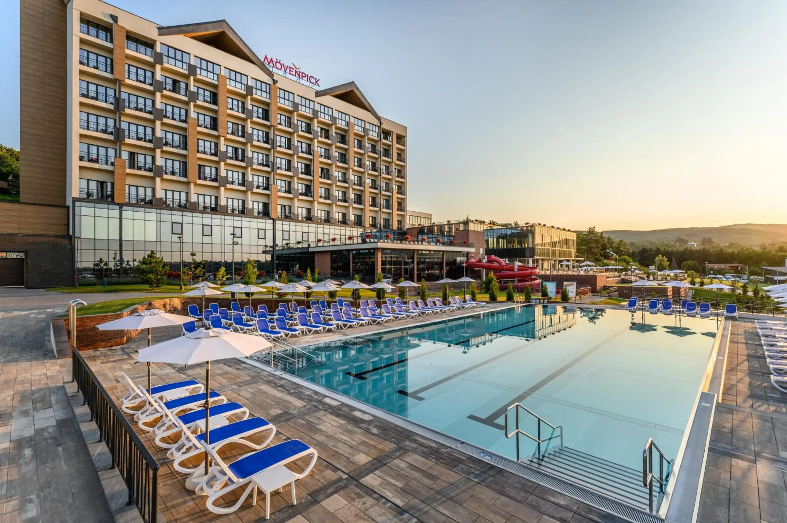 Property building in Movenpick Resort and Spa Fruske Terme Property building in Movenpick Resort and Spa Fruske Terme