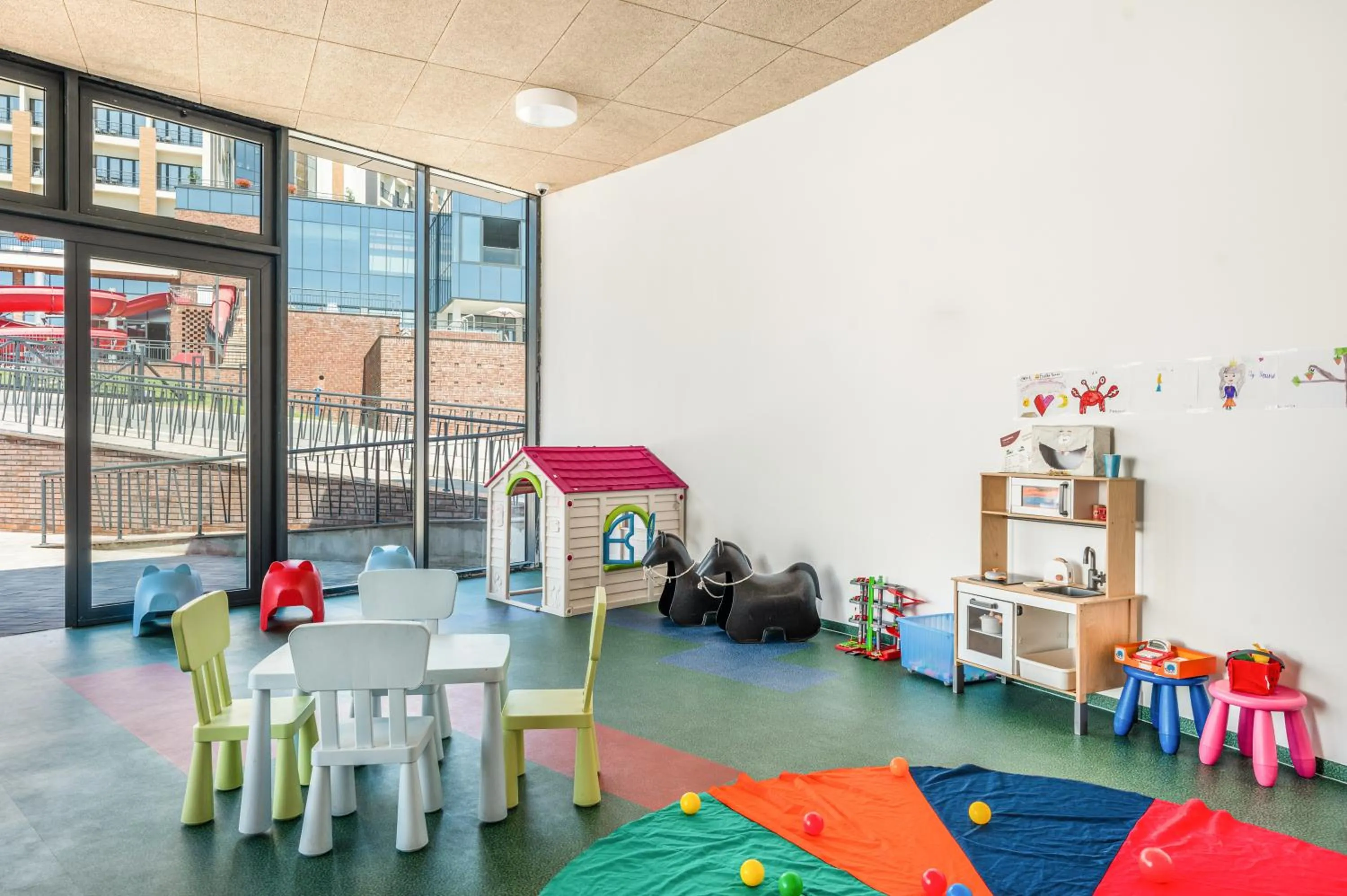 Children play ground in Movenpick Resort and Spa Fruske Terme