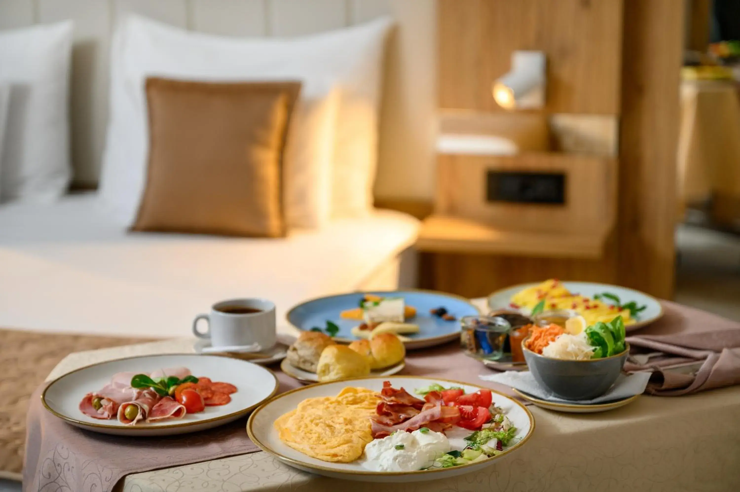Breakfast, Bed in Movenpick Resort and Spa Fruske Terme Breakfast, Bed in Movenpick Resort and Spa Fruske Terme