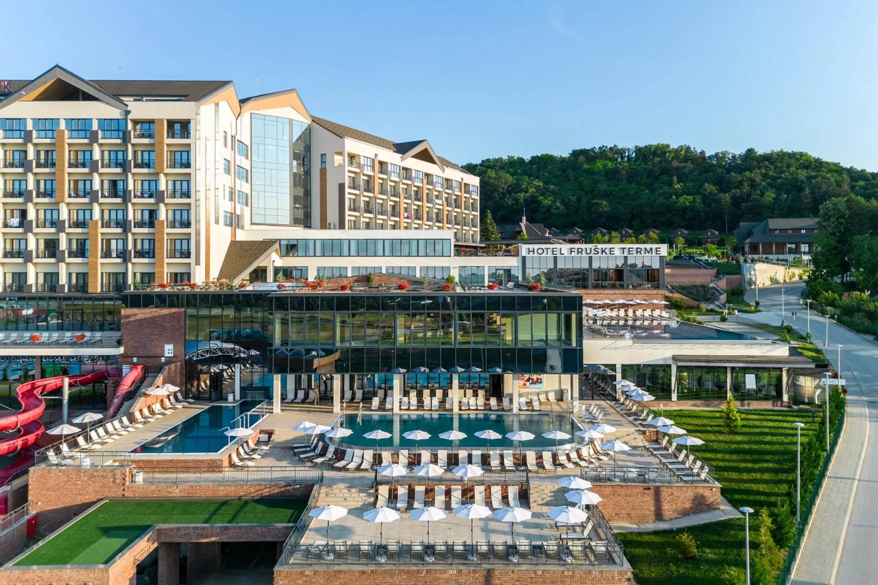 Property building in Movenpick Resort and Spa Fruske Terme